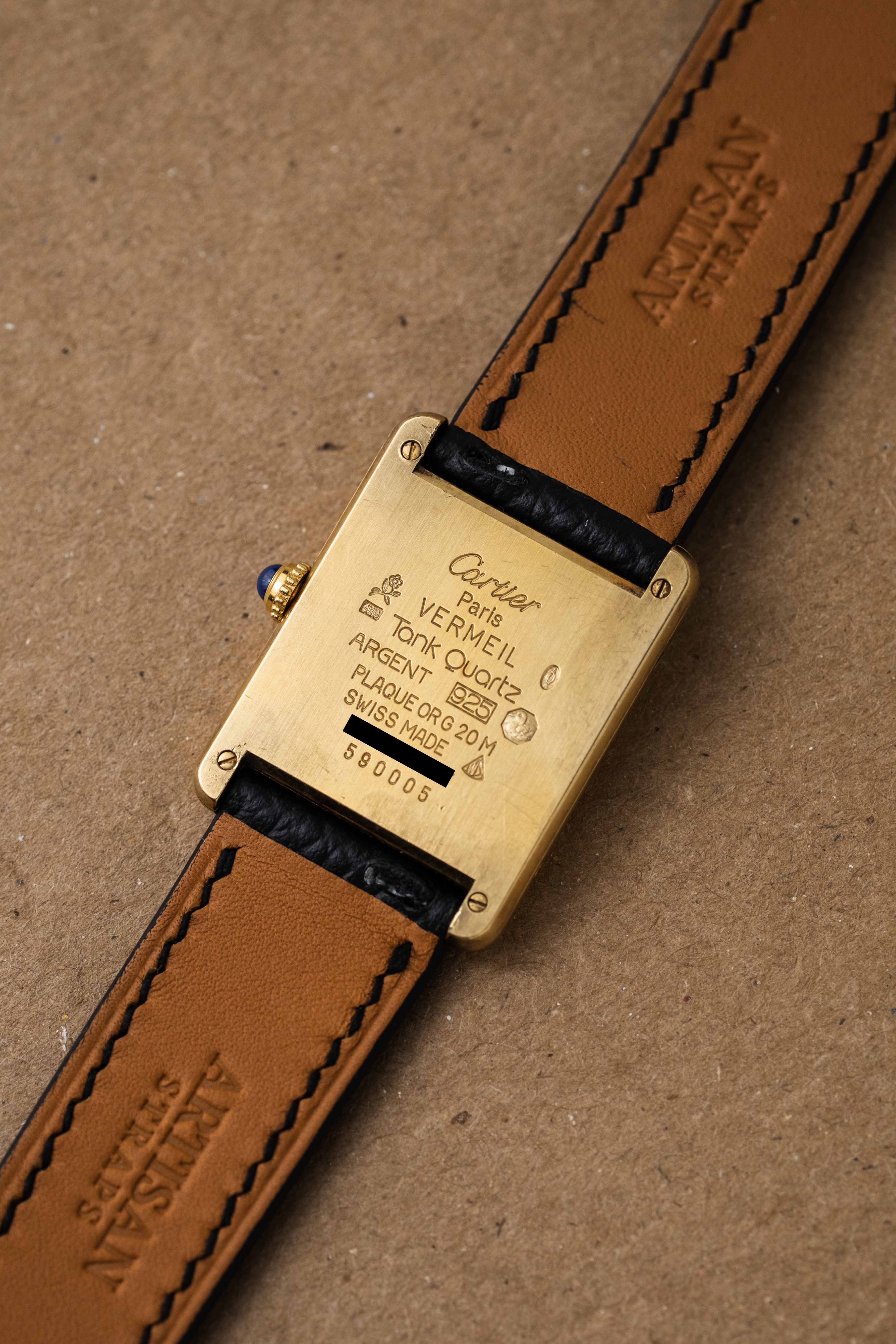 Cartier Must de Tank LM Ref. 590005 1990's