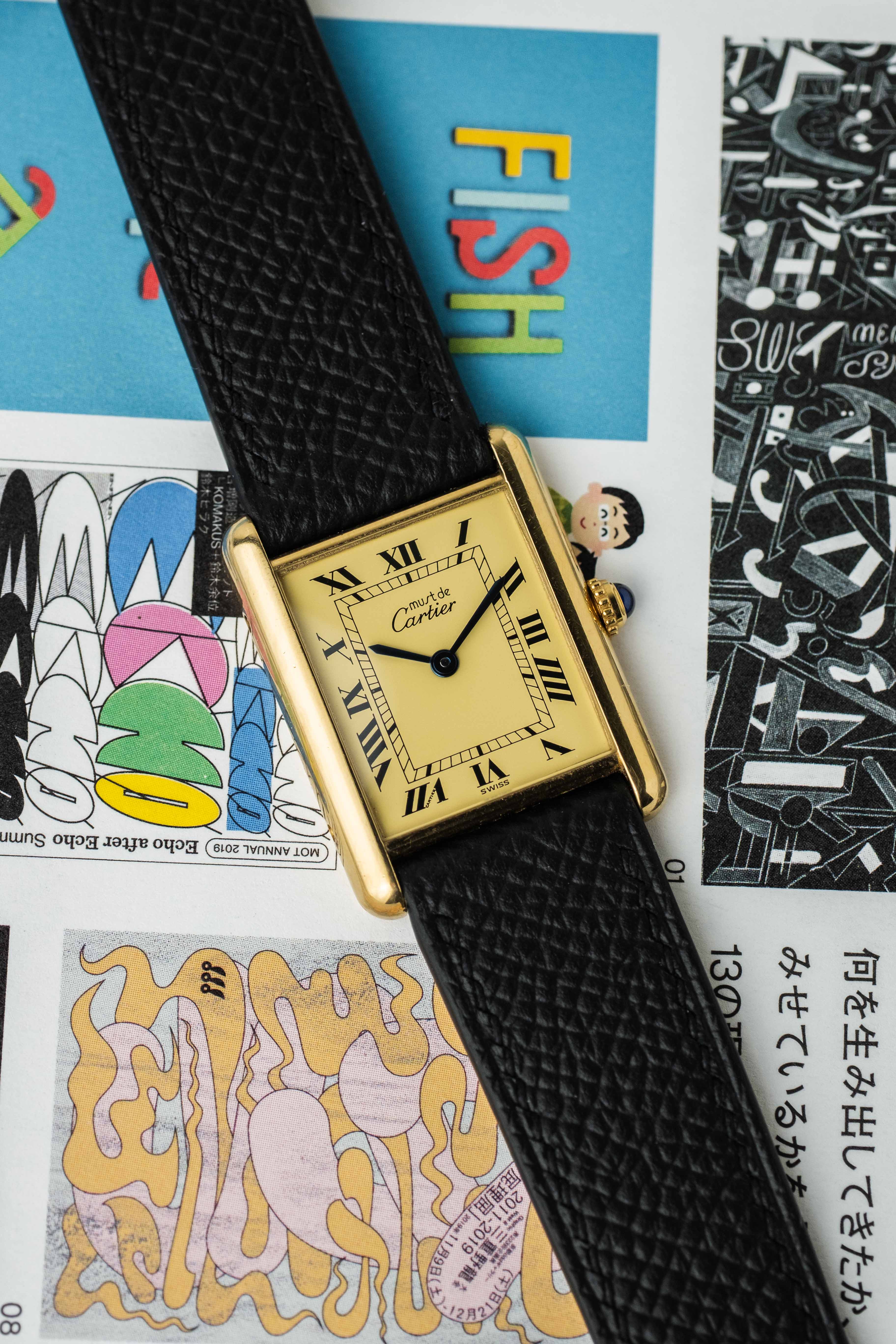 Cartier Must de Tank LM Ref. 590005 1990's