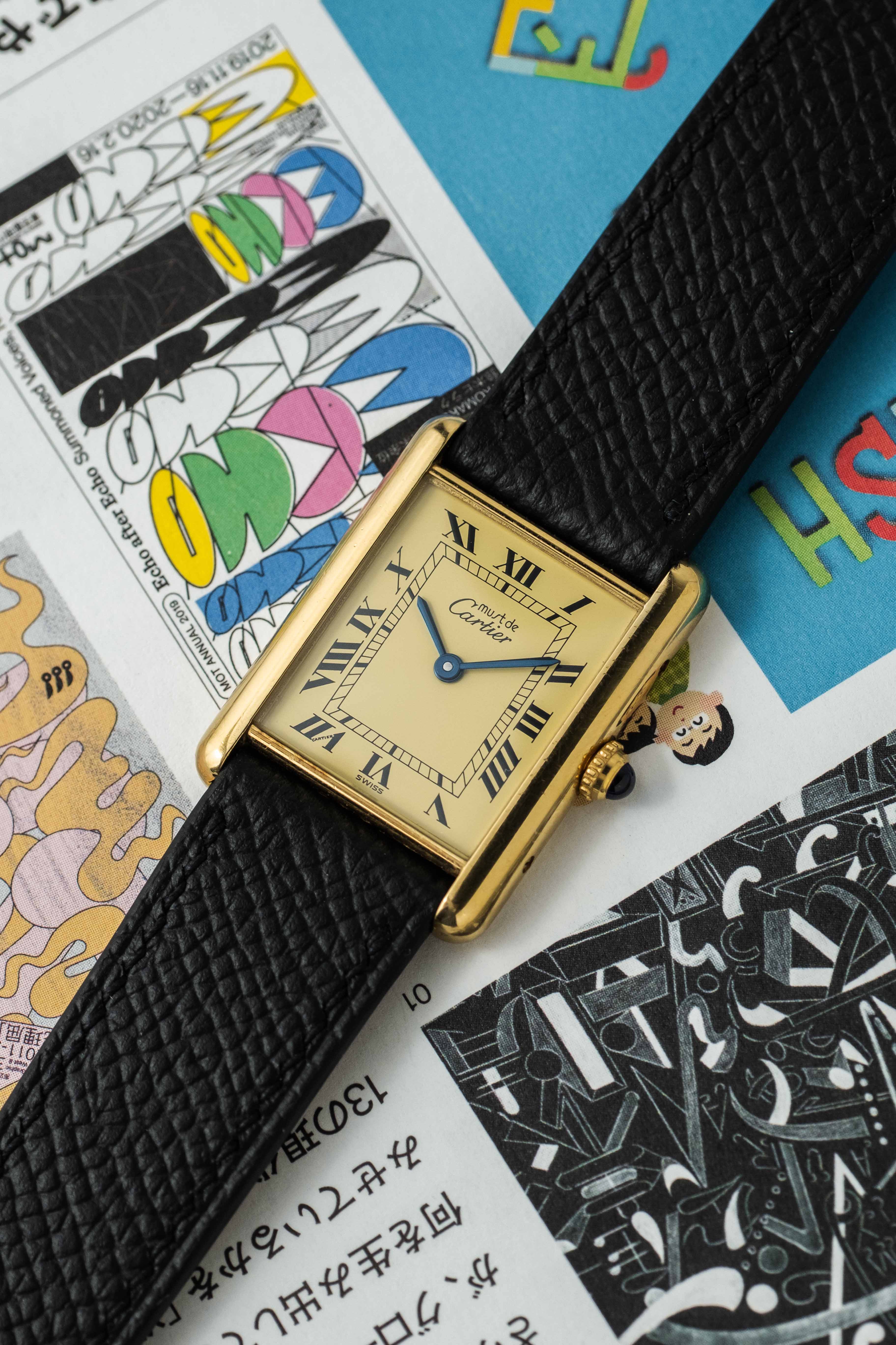 Cartier Must de Tank LM Ref. 590005 1990's