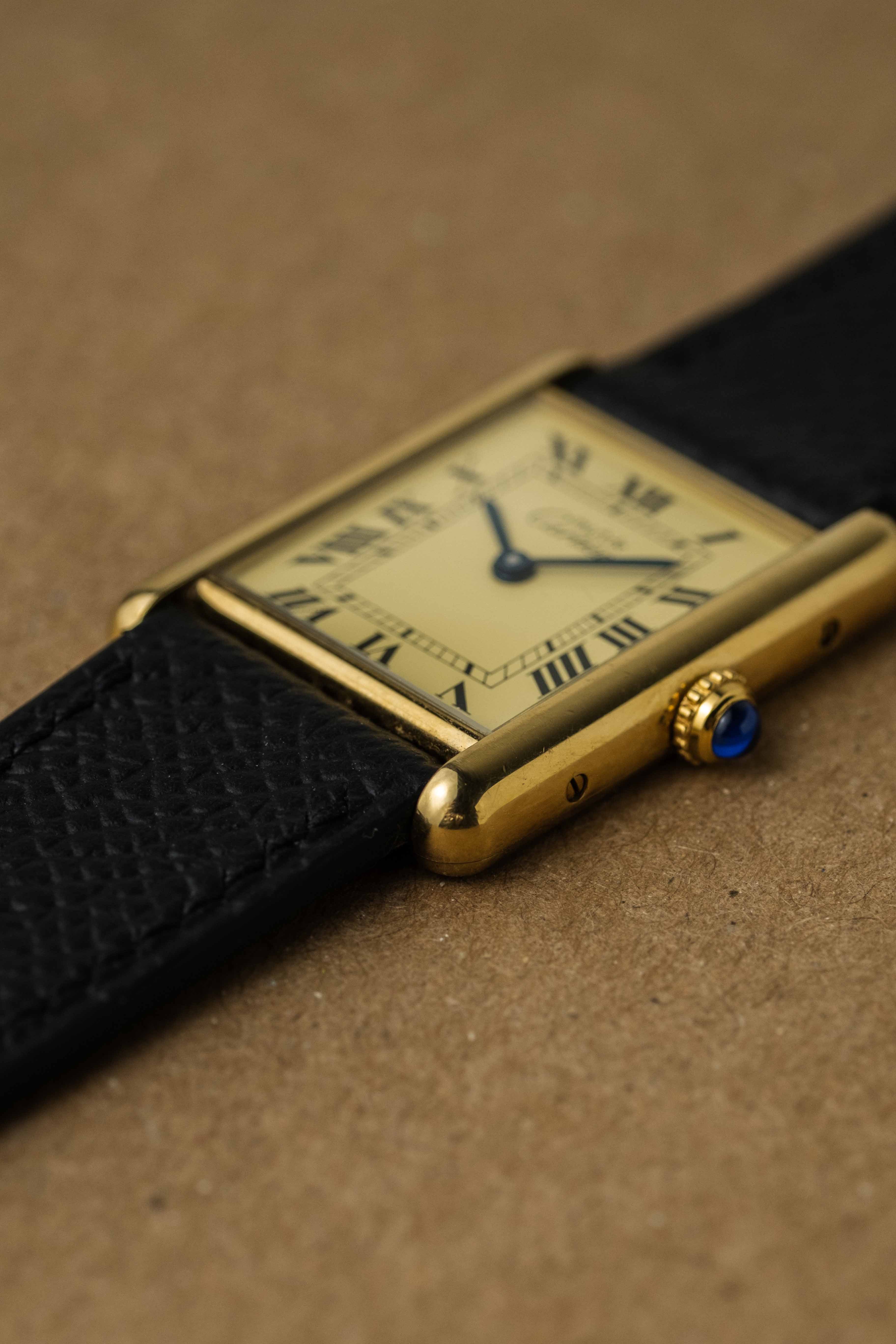 Cartier Must de Tank LM Ref. 590005 1990's