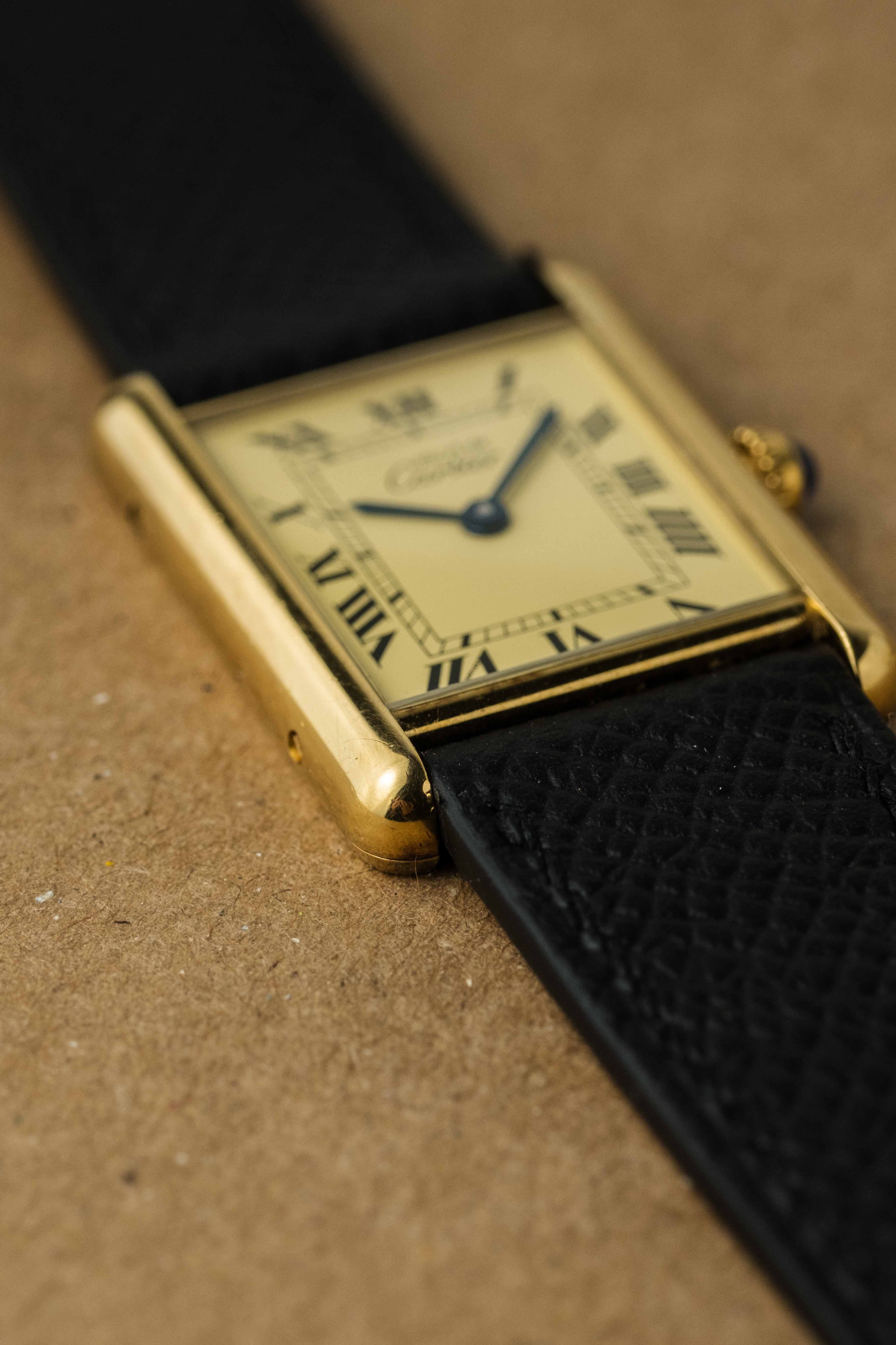 Cartier Must de Tank LM Ref. 590005 1990's