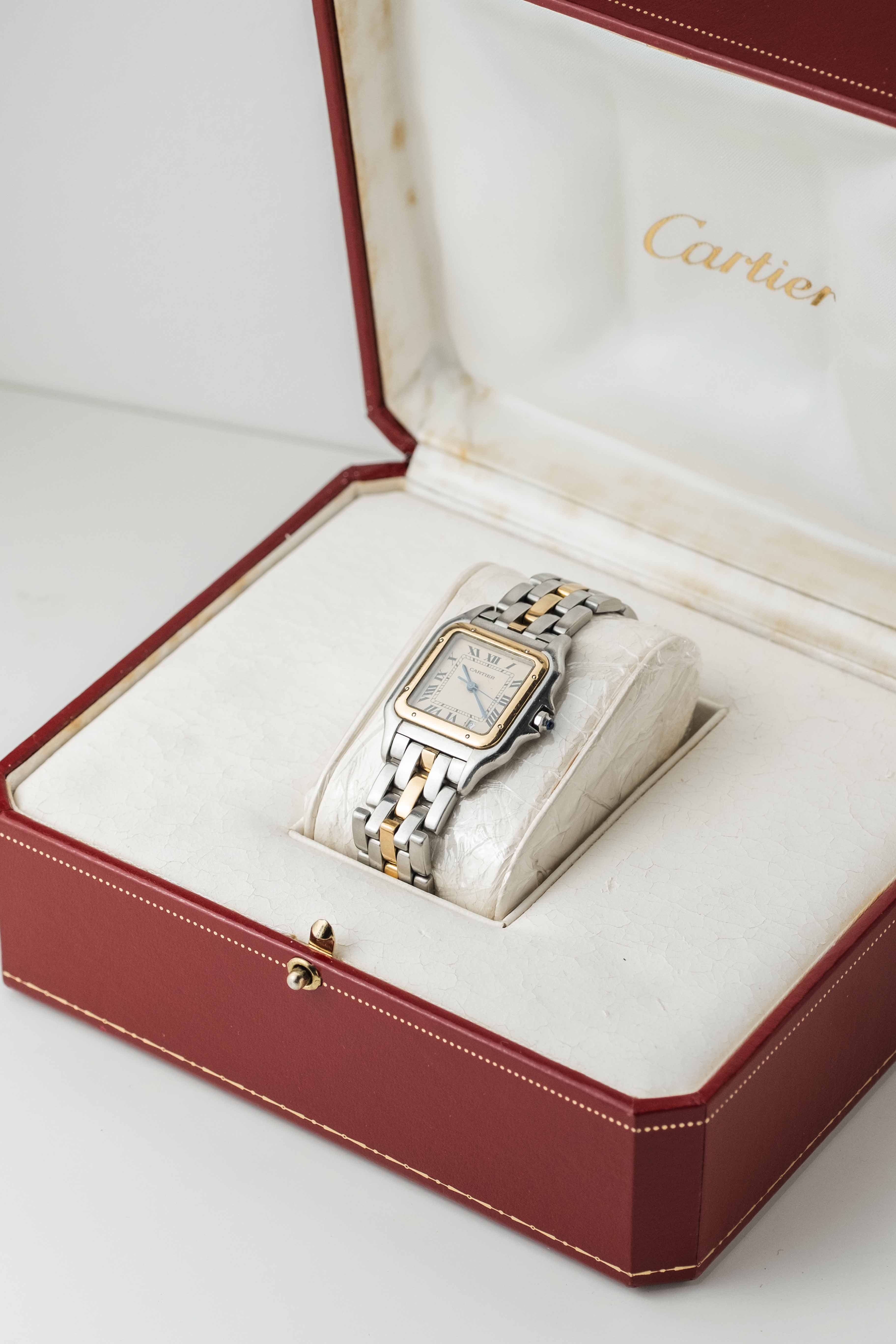 Cartier Panthère Midsize Ref. 83949 'Two Tone' 1990s w/ Box