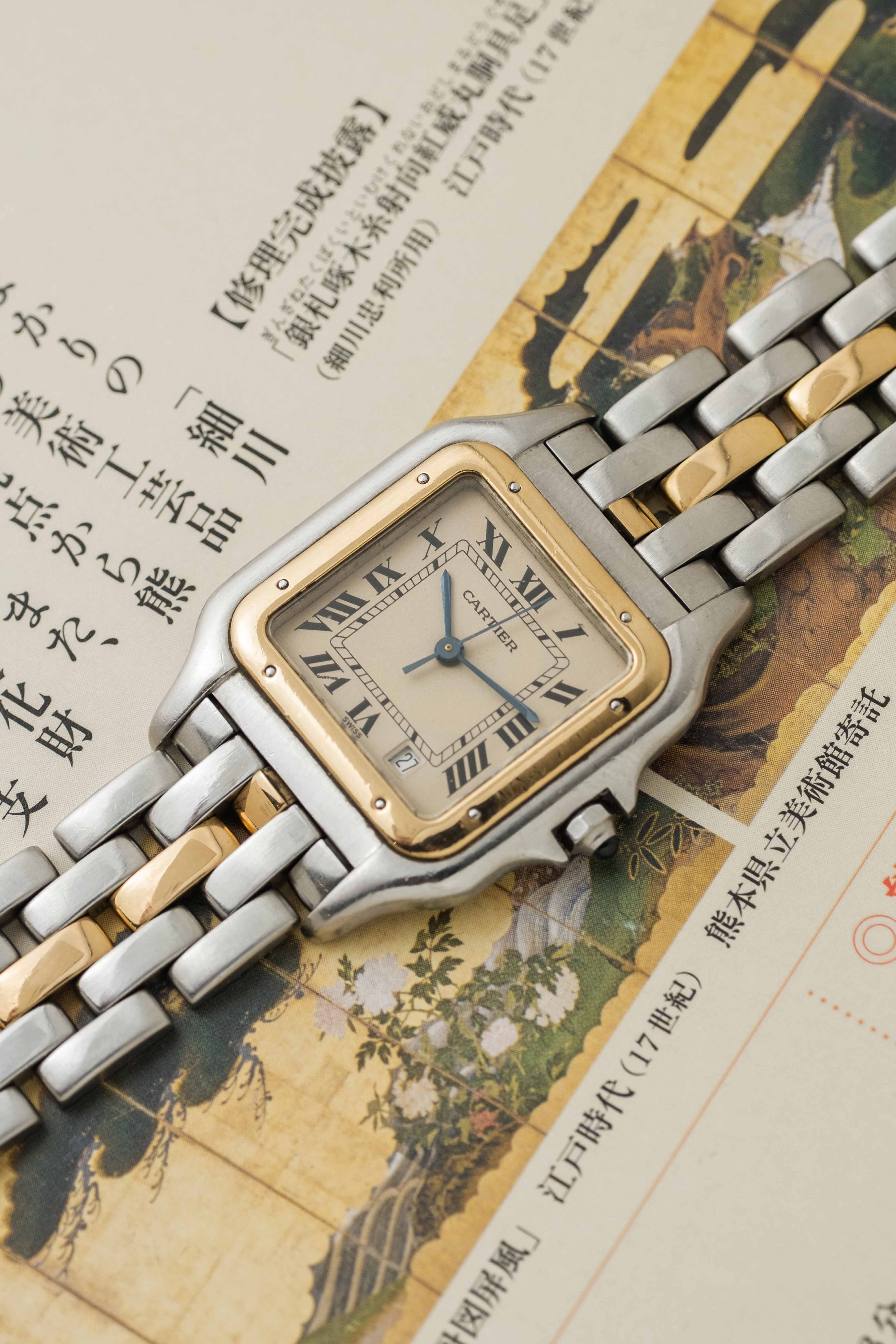 Cartier Panthère Midsize Ref. 83949 'Two Tone' 1990s w/ Box