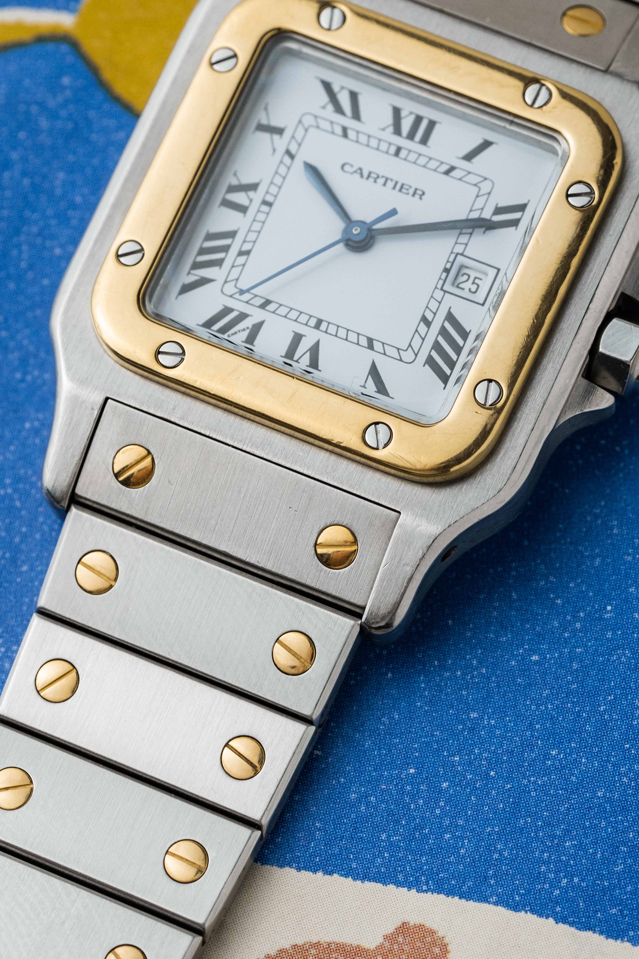 Cartier Santos Carrée Ref. 2961 1985 w/ Box & Papers | Vintage & Pre ...