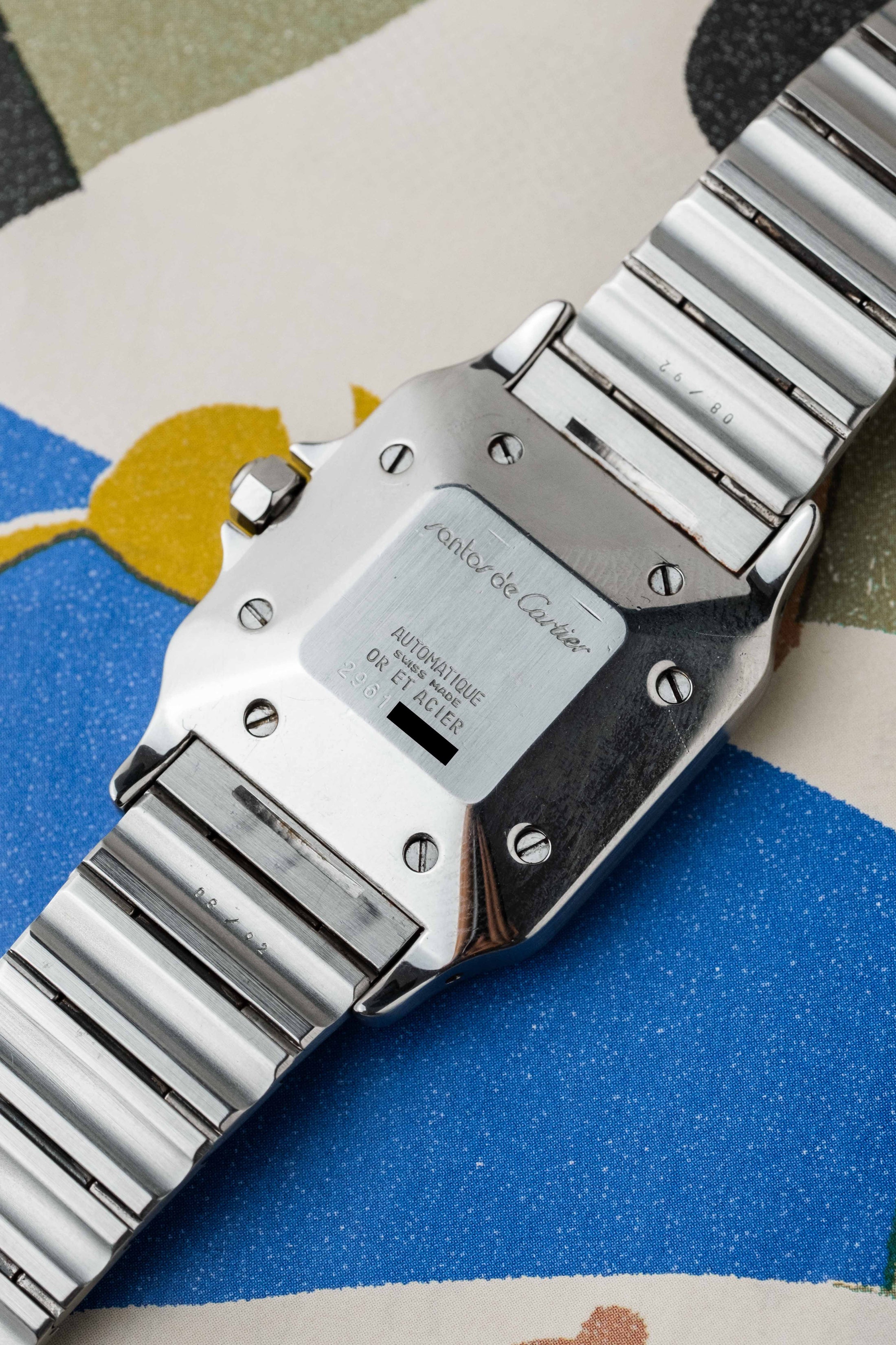 Cartier Santos Carrée Ref. 2961 1985 w/ Box & Papers | Vintage & Pre ...