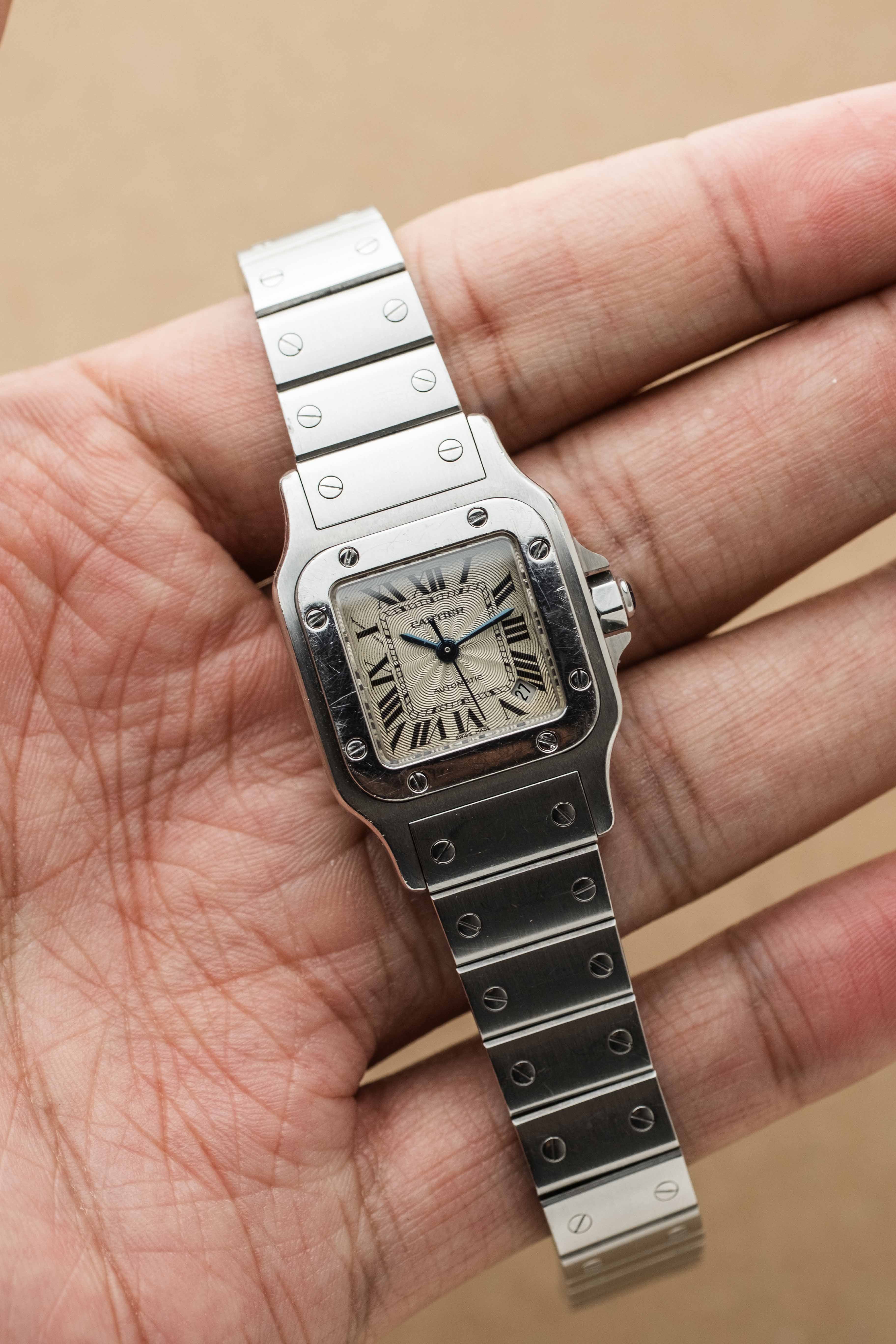 Cartier Santos Galbée SM Ref. 2423 2000s