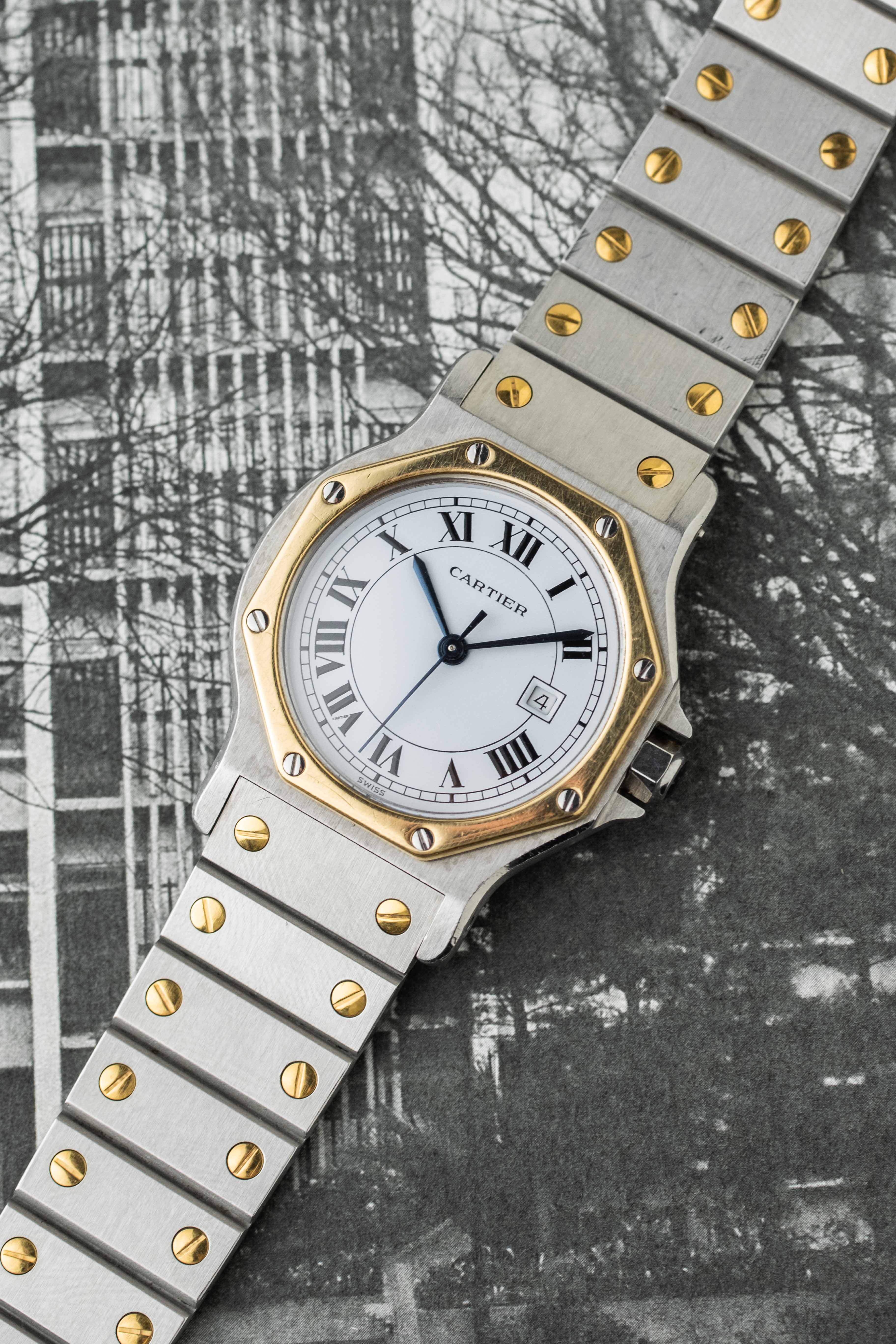 Cartier Santos Octagon Ref. 2966 1990's