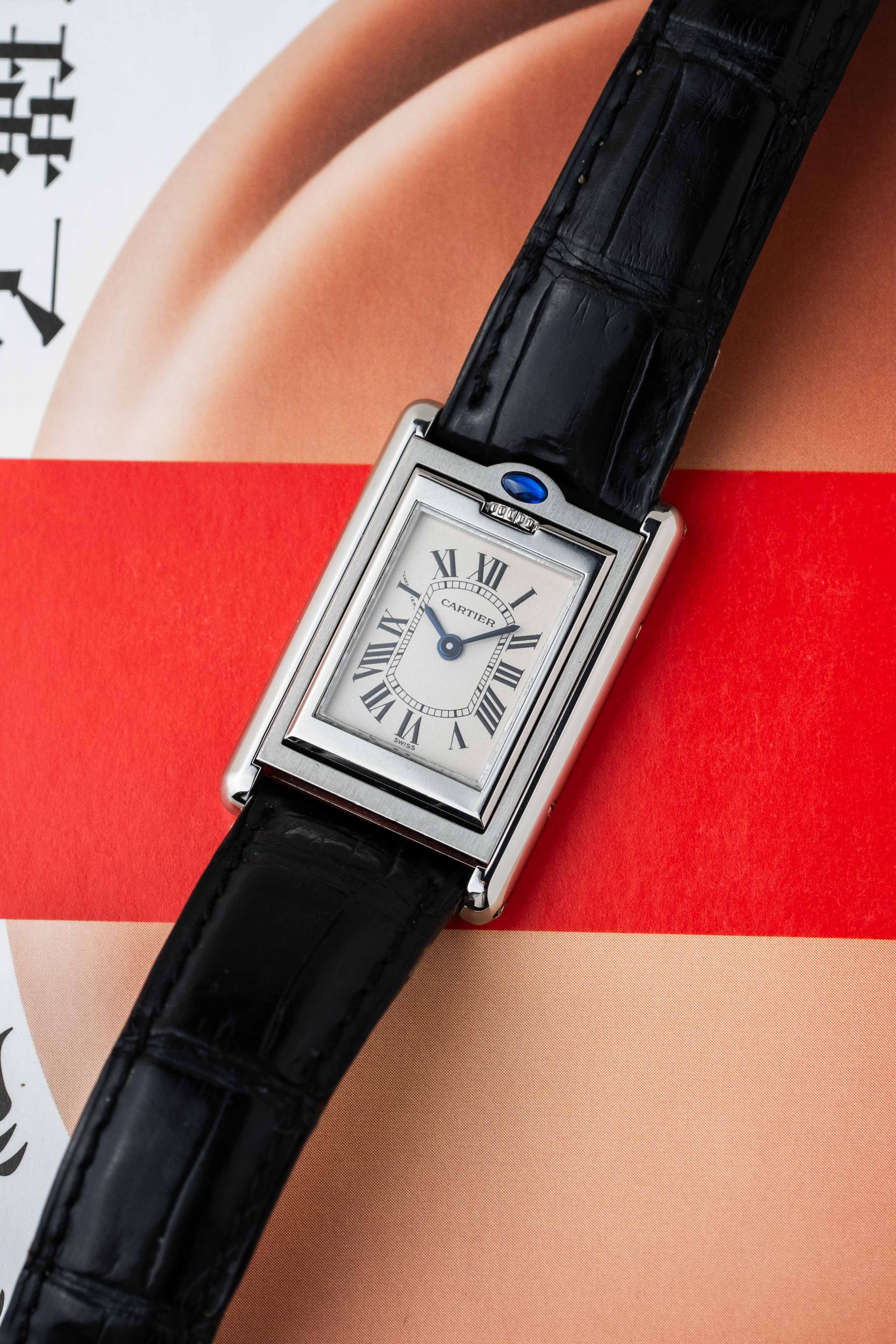 Cartier Tank Basculante Ref. 2386 2000s w/ Service Papers