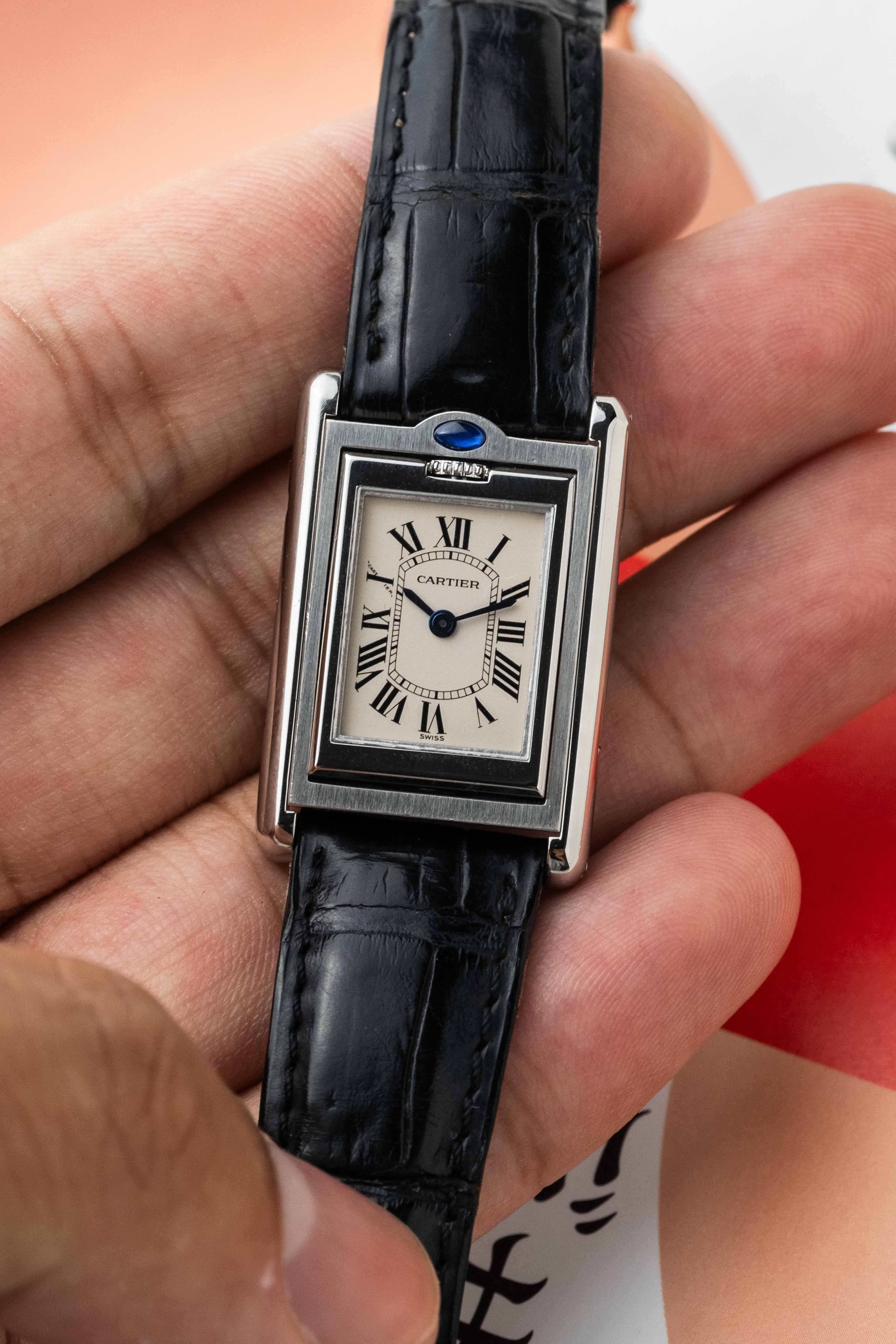 Cartier Tank Basculante Ref. 2386 2000s w/ Service Papers