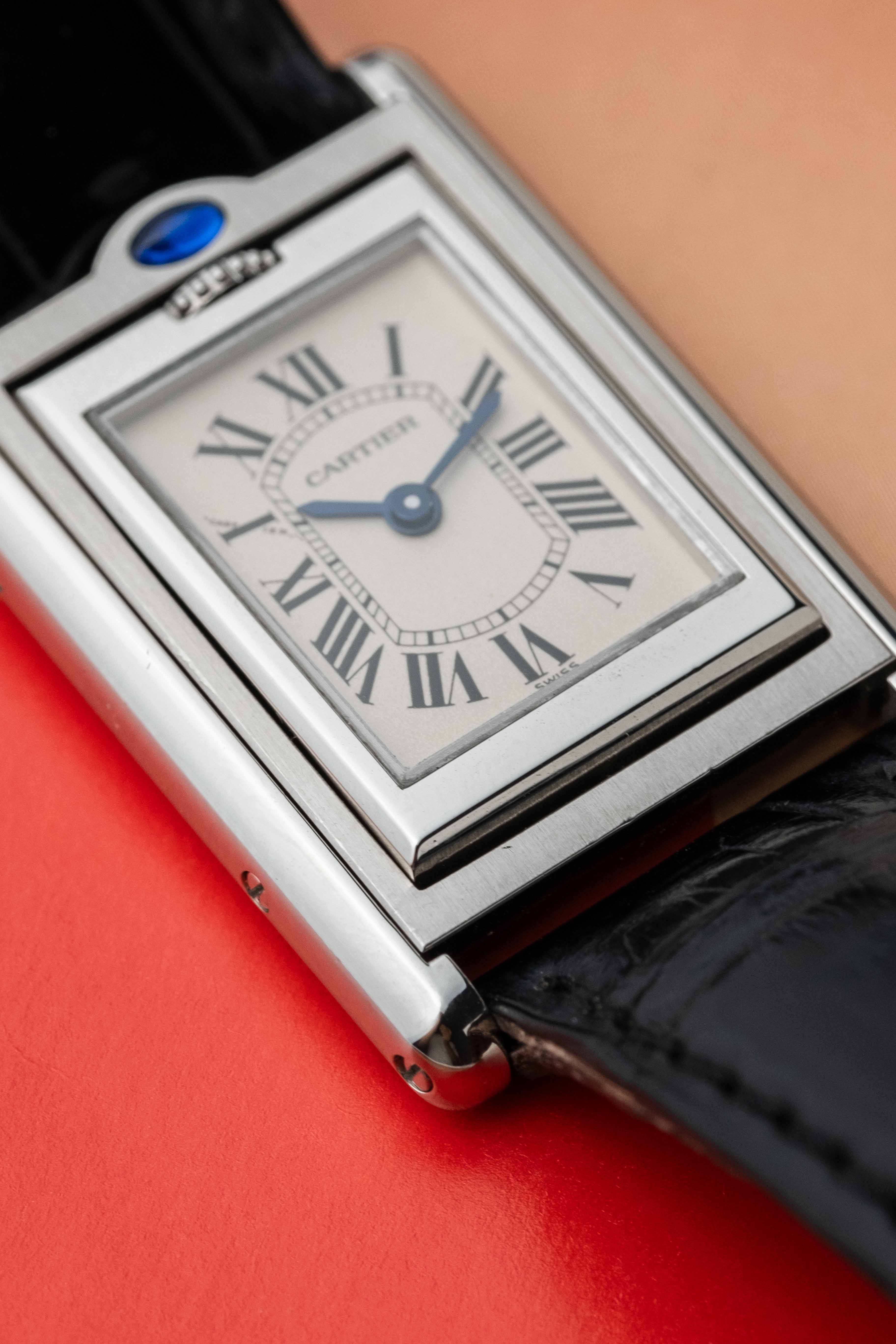 Cartier Tank Basculante Ref. 2386 2000s w/ Service Papers