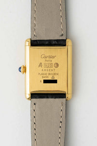 Cartier Tank Must De Cartier ‘Burgundy' Dial 1970’s
