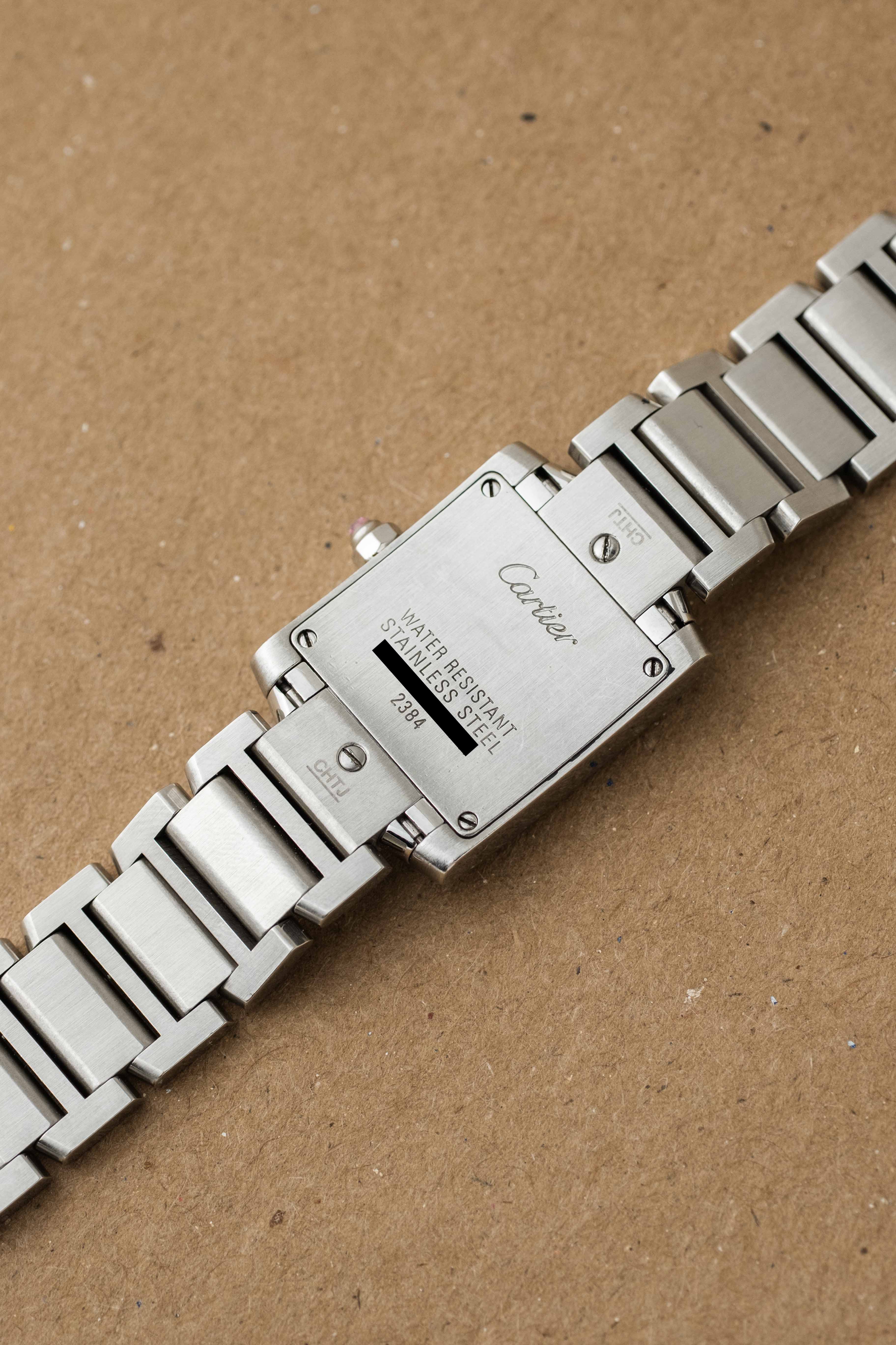 Cartier Tank Francasie SM 'Mother of Pearl' Dial Ref. 2384 2000s