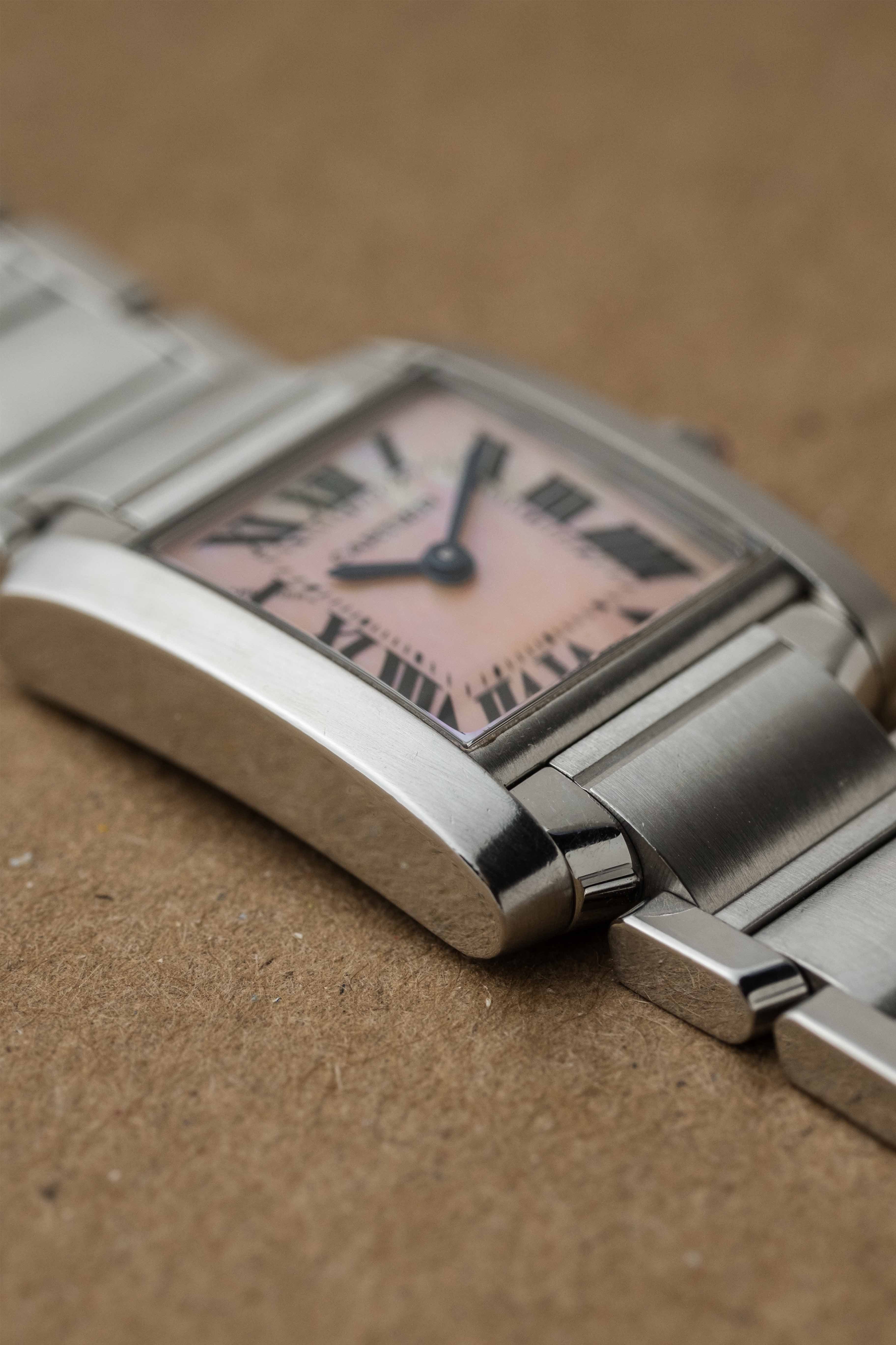 Cartier Tank Francasie SM 'Mother of Pearl' Dial Ref. 2384 2000s