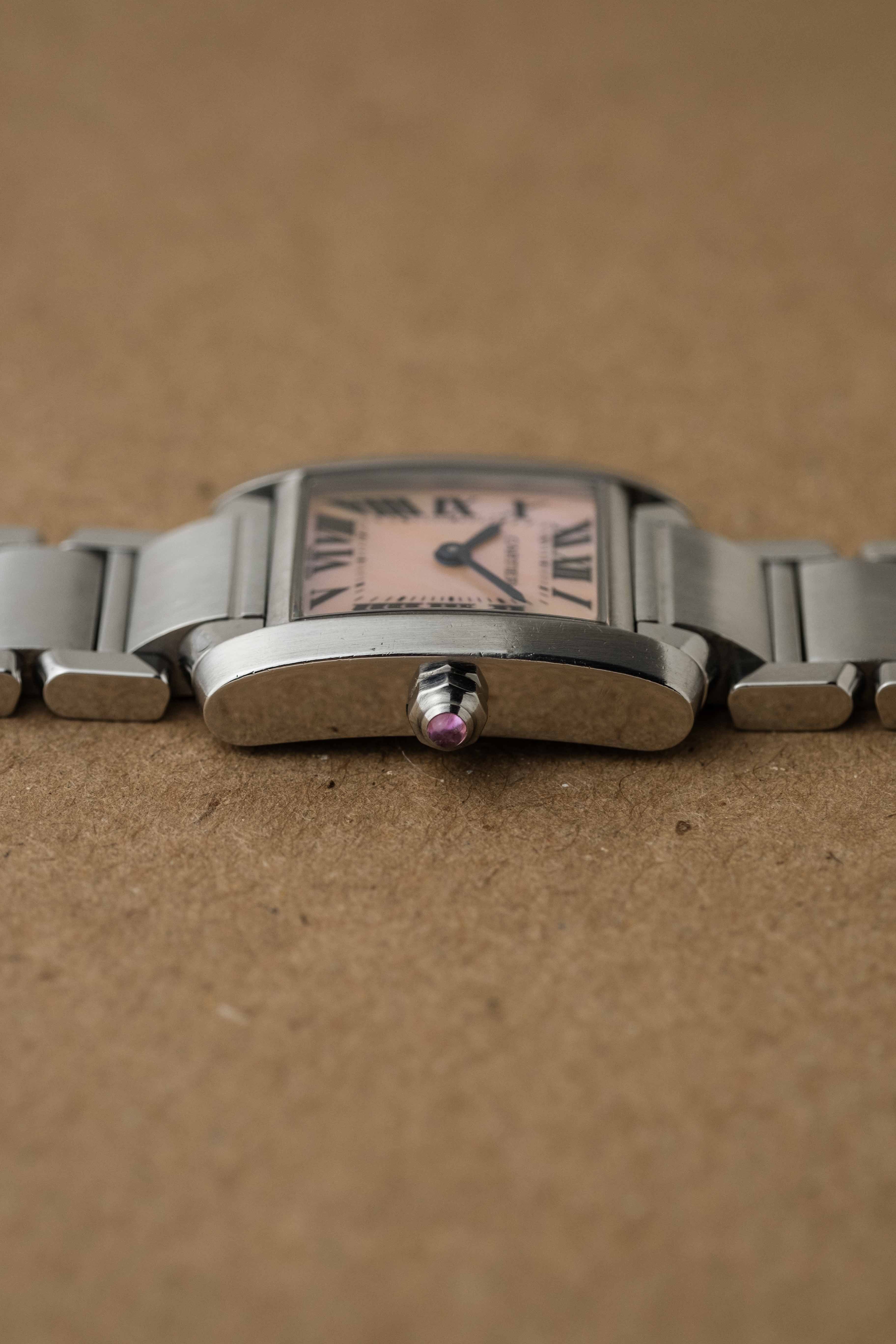 Cartier Tank Francasie SM 'Mother of Pearl' Dial Ref. 2384 2000s