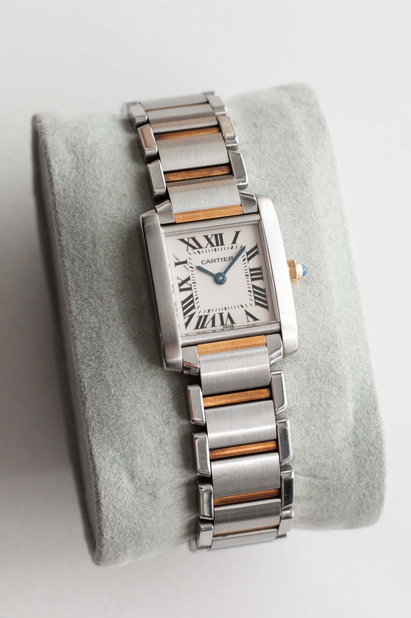 Cartier Tank Francaise 'Two Tone' Ref. 2384 2000's w/ Box