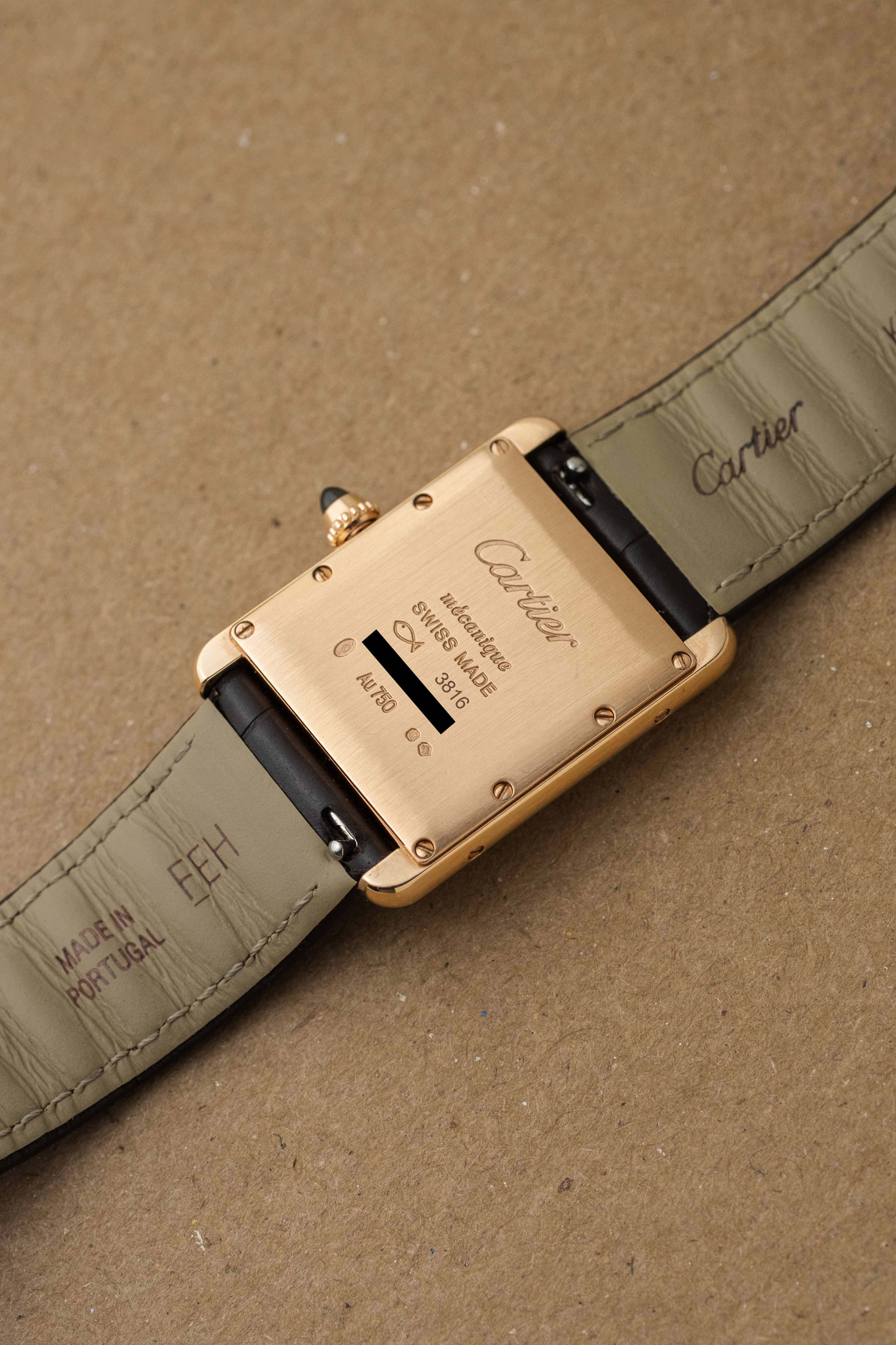 Cartier Tank Louis LM, Rose Gold Ref. WGTA0011 2025 w/ Box & Papers