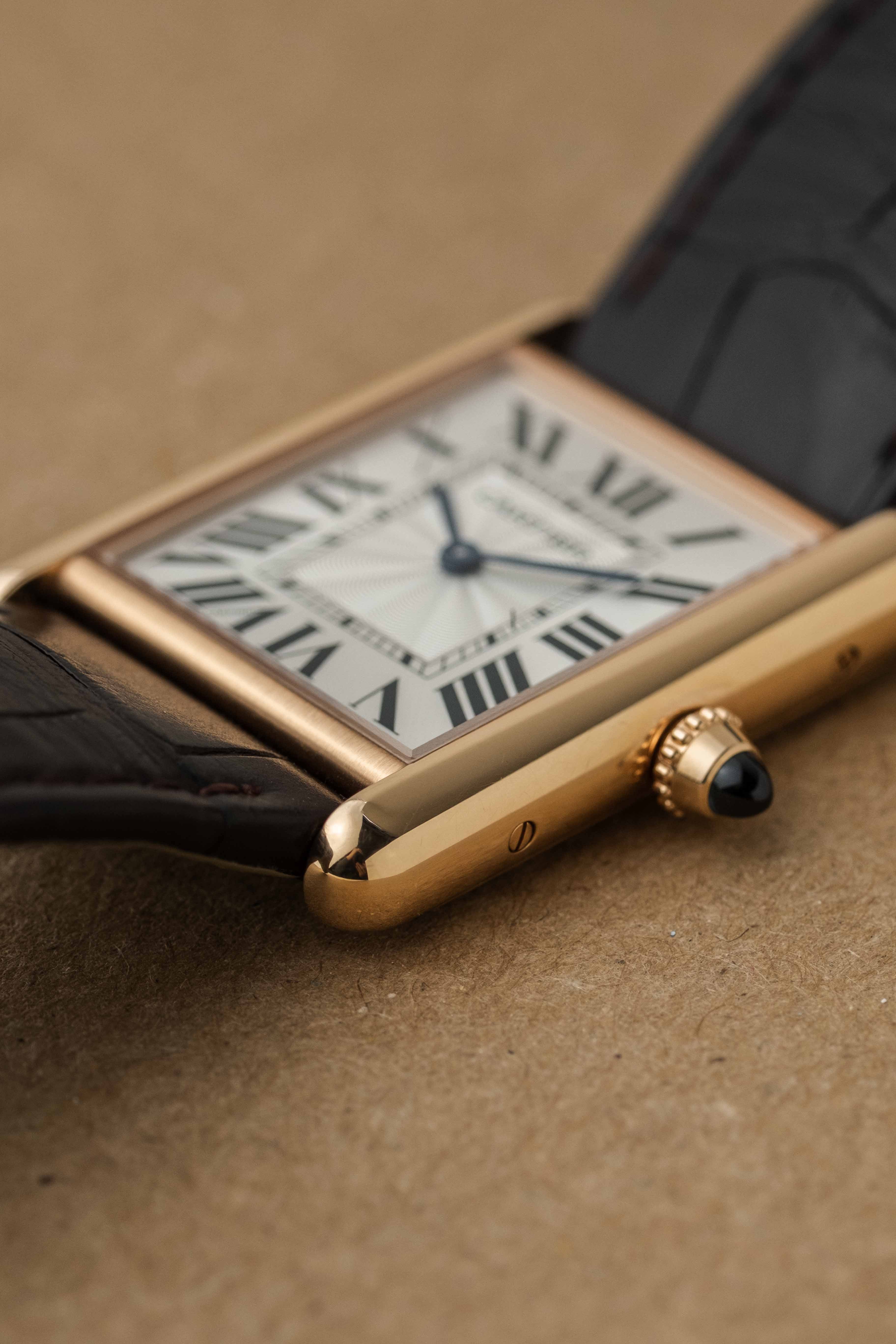 Cartier Tank Louis LM, Rose Gold Ref. WGTA0011 2025 w/ Box & Papers