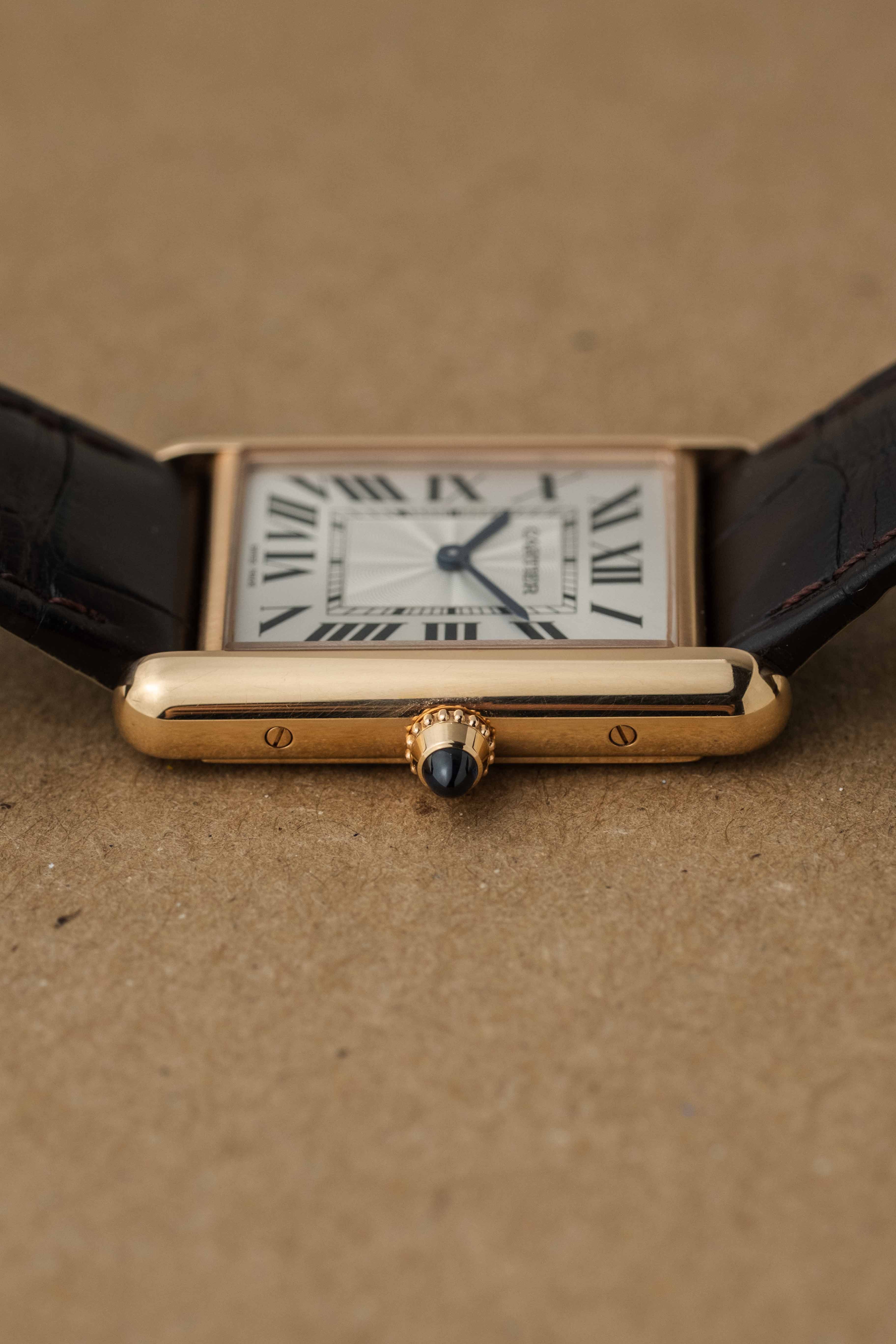 Cartier Tank Louis LM, Rose Gold Ref. WGTA0011 2025 w/ Box & Papers