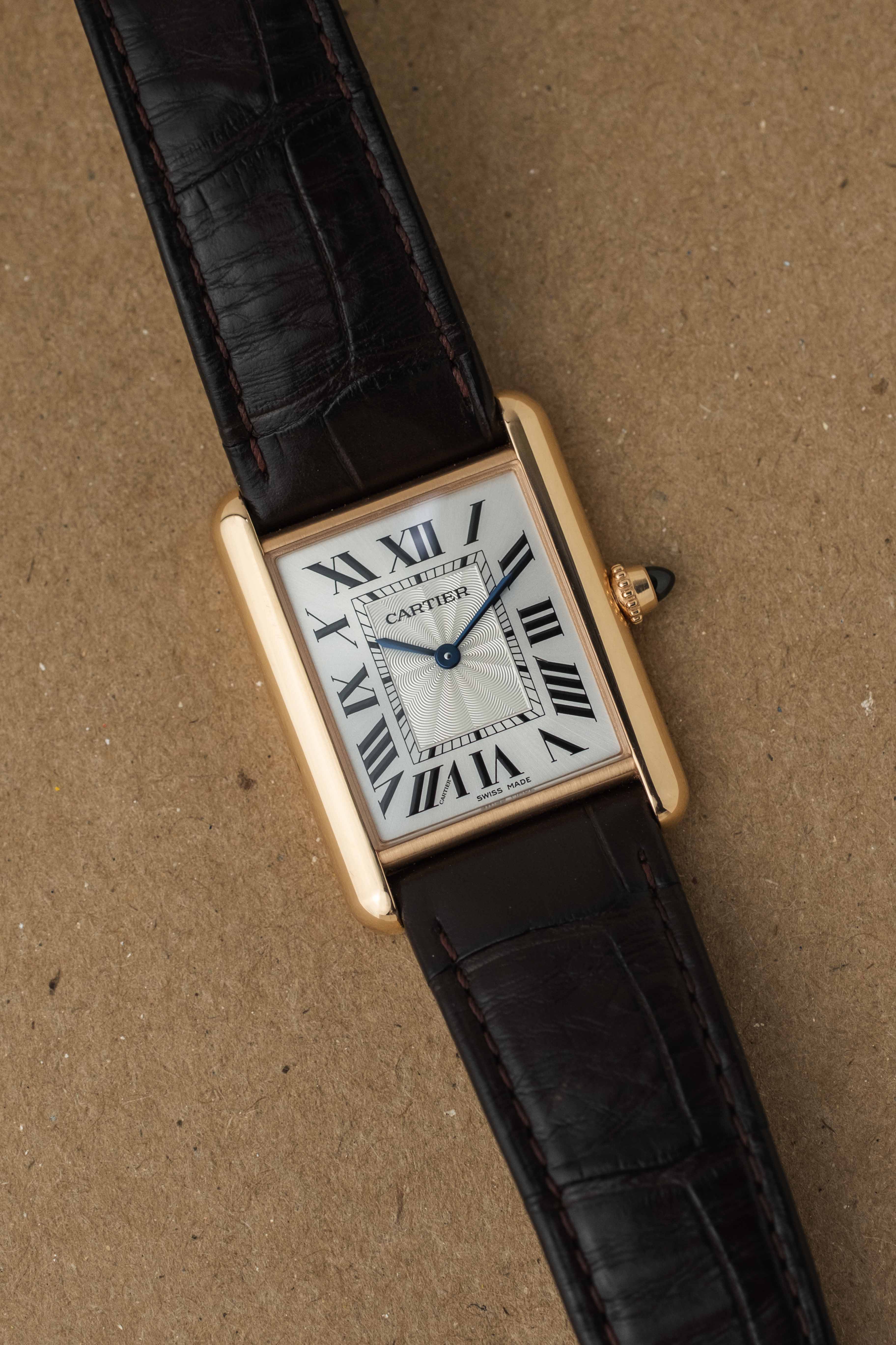 Cartier Tank Louis LM, Rose Gold Ref. WGTA0011 2025 w/ Box & Papers