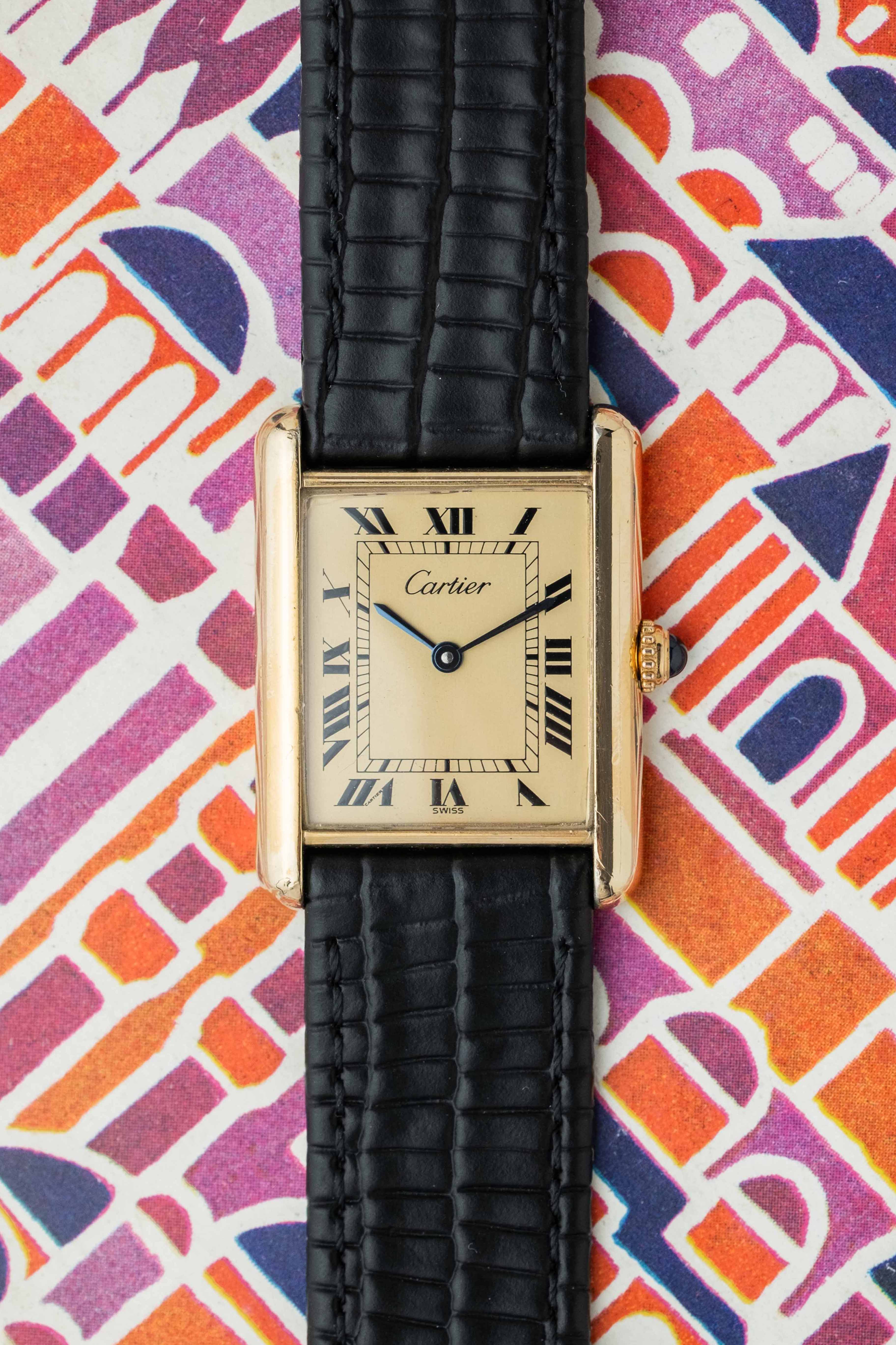 Cartier Tank Must De Cartier 'Cartier' Dial Ref. 590005 1990's