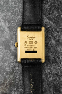 Cartier Tank Must De Cartier ‘Black' Dial 1970’s