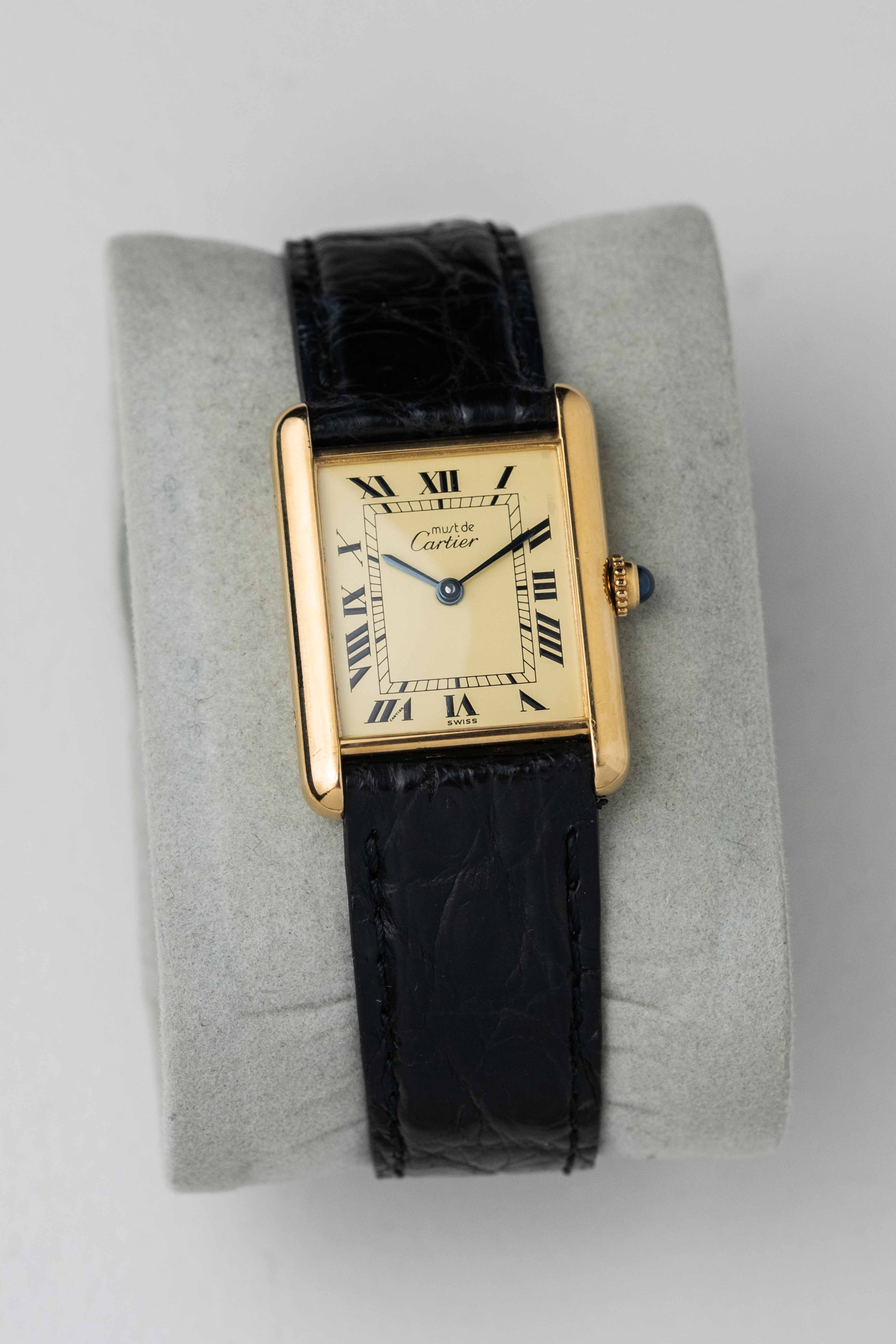 Cartier Tank Must De Cartier Ref. 590005 1990's Other Side Angle Photo