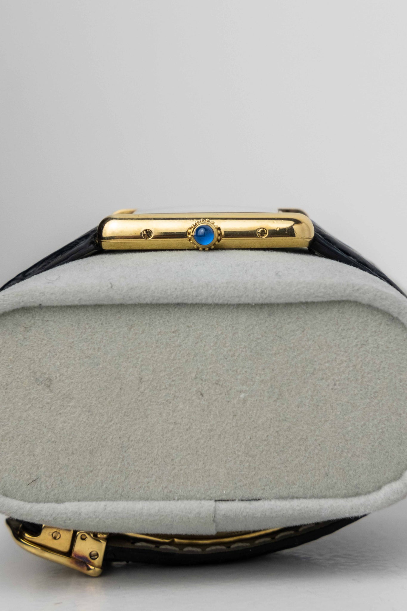 Cartier Tank Must De Cartier Ref. 590005 1990's Crown Side Photo