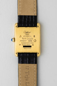 Cartier Tank Must De Cartier Ref. 590005 ‘Black Roman' Dial 1990’s