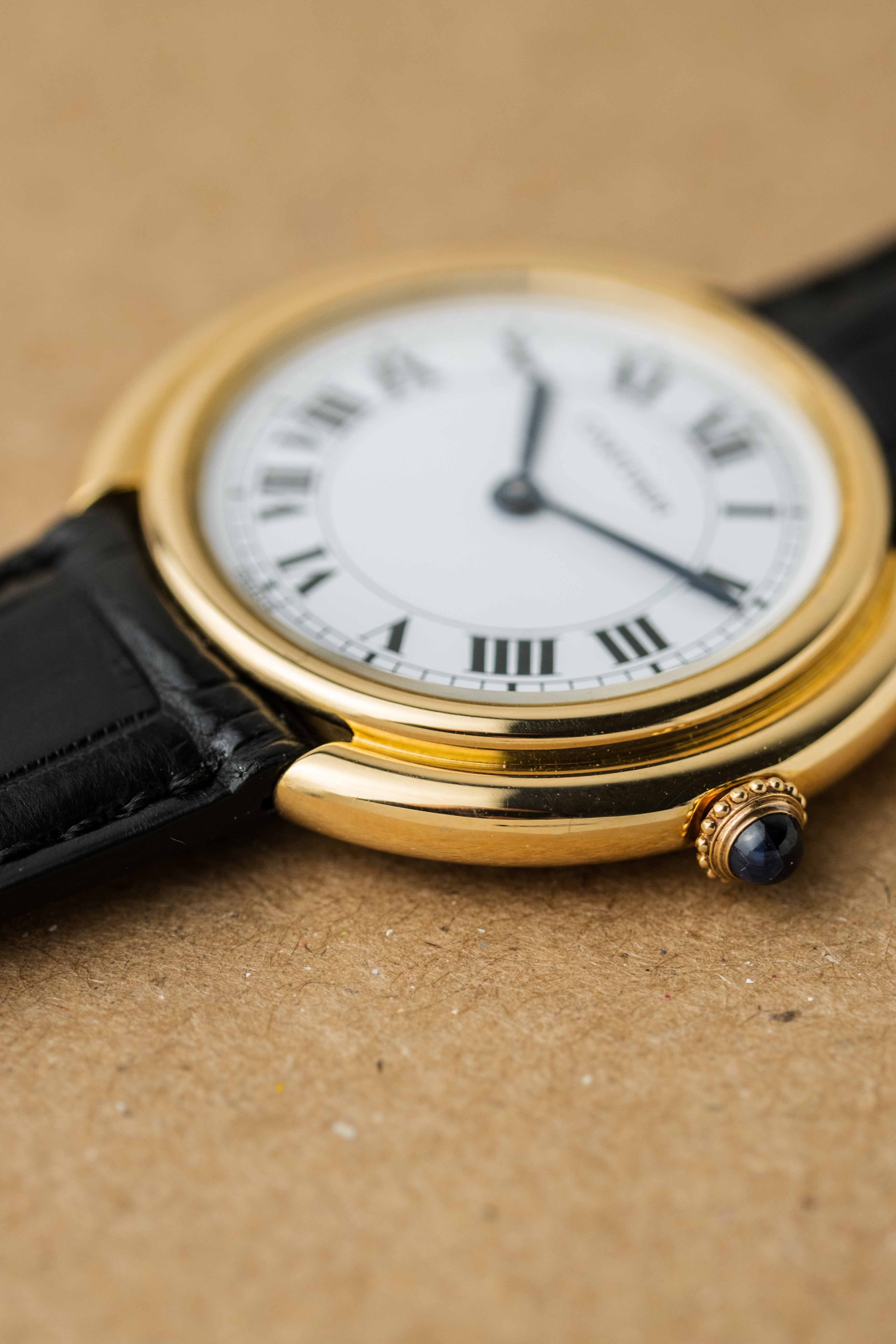 Cartier Vendôme LM Ref. 78090 'Paris' Dial 1970s
