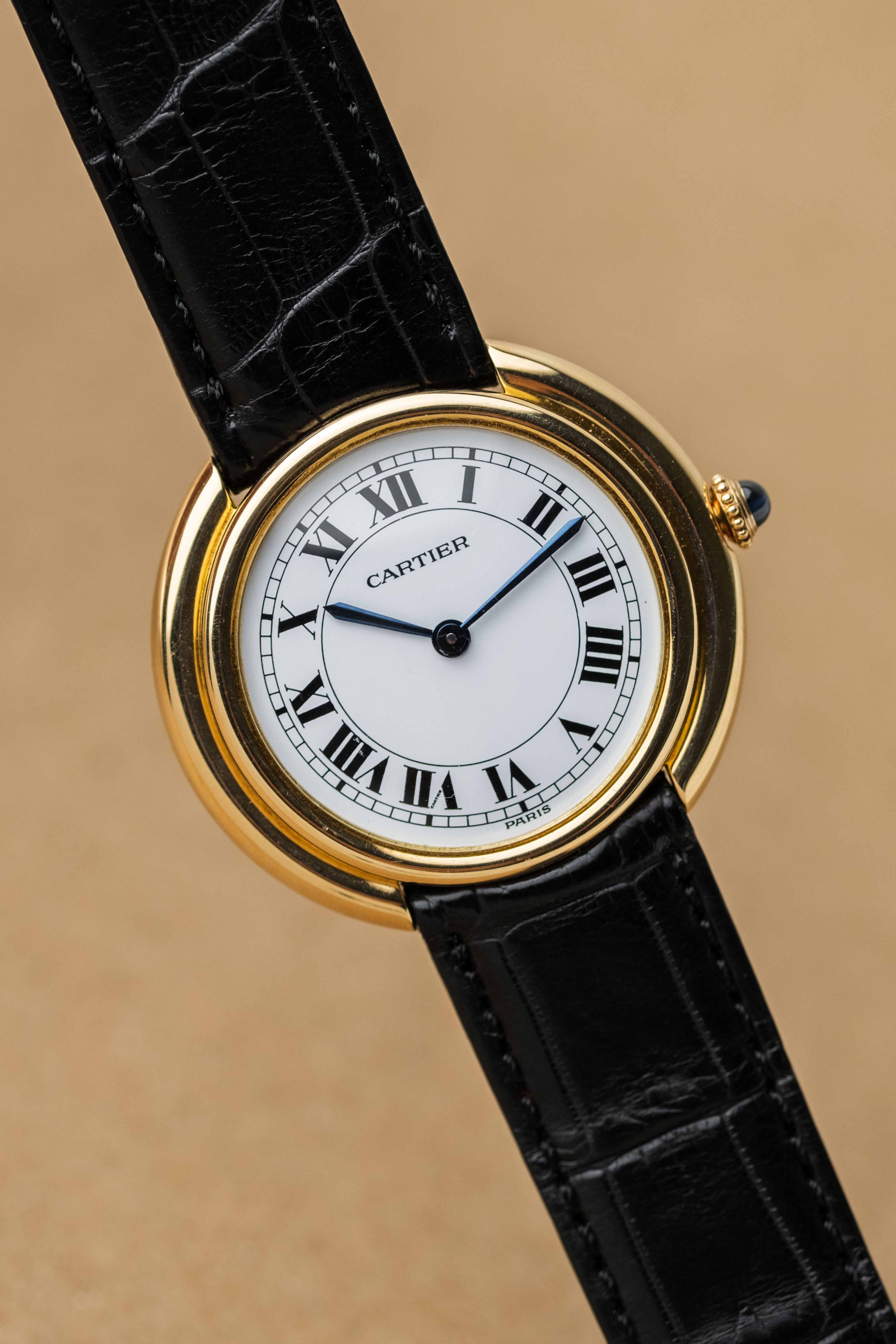 Cartier Vendôme LM Ref. 78090 'Paris' Dial 1970s
