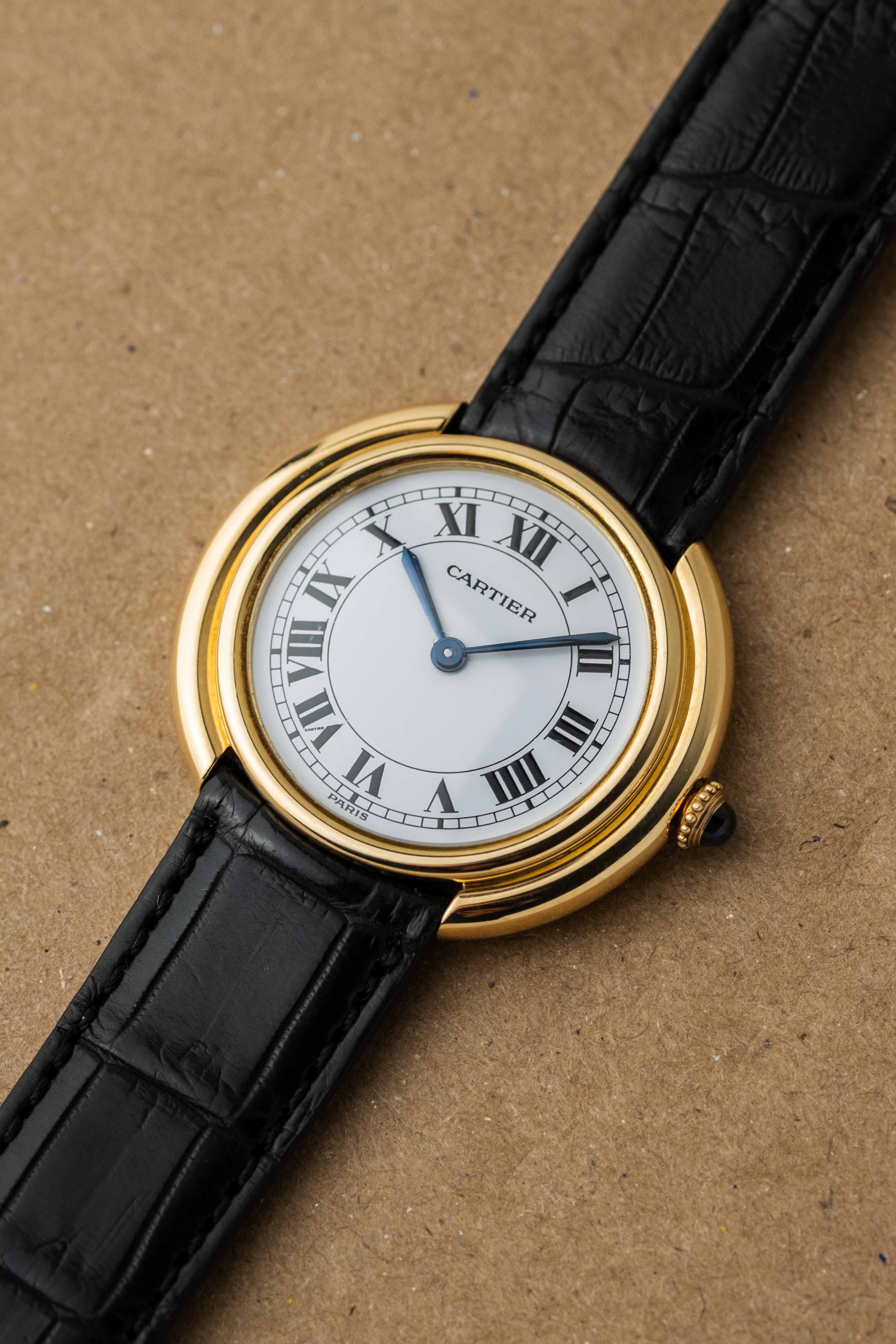 Cartier Vendôme LM Ref. 78090 'Paris' Dial 1970s