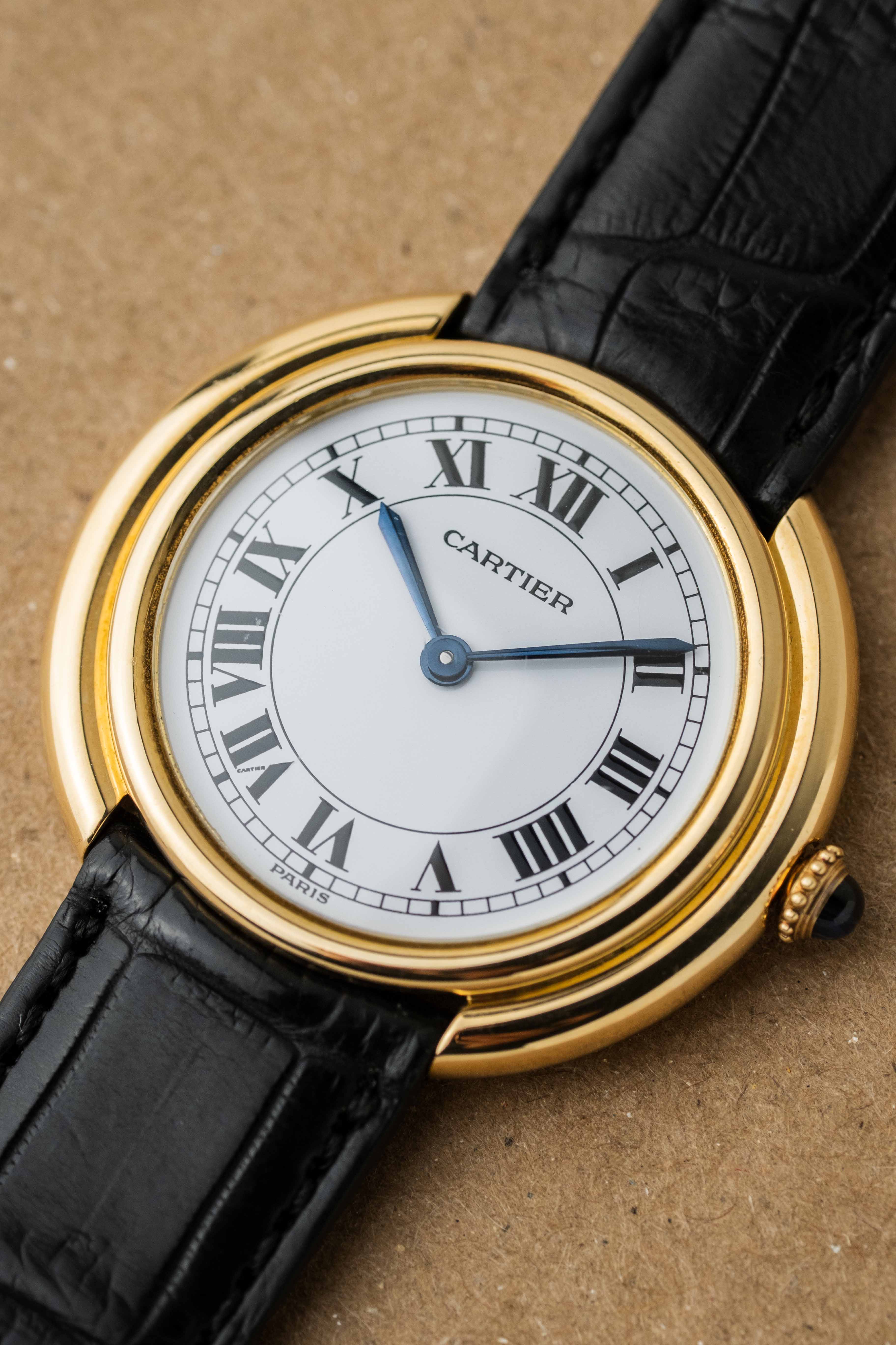 Cartier Vendôme LM Ref. 78090 'Paris' Dial 1970s