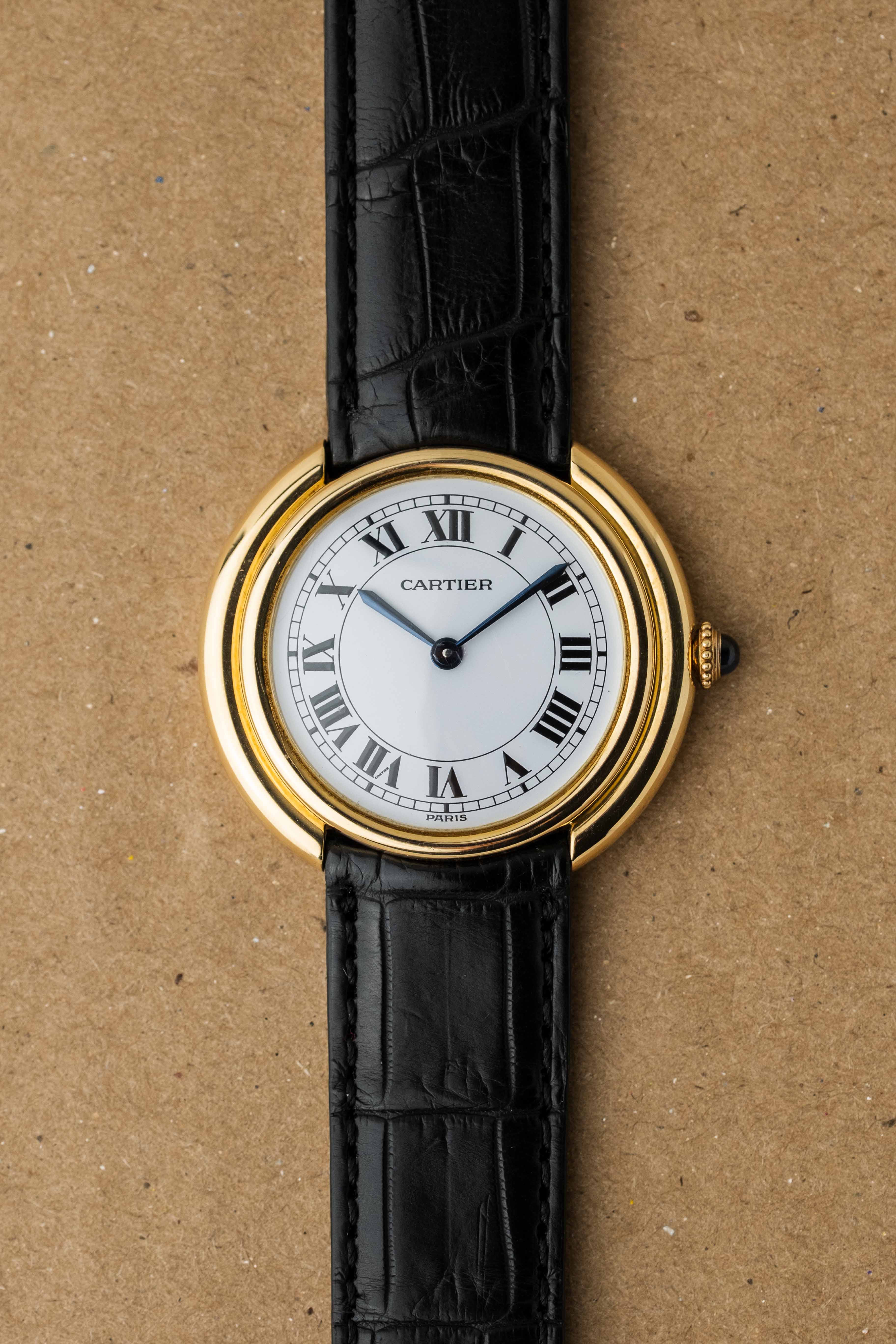 Cartier Vendôme LM Ref. 78090 'Paris' Dial 1970s