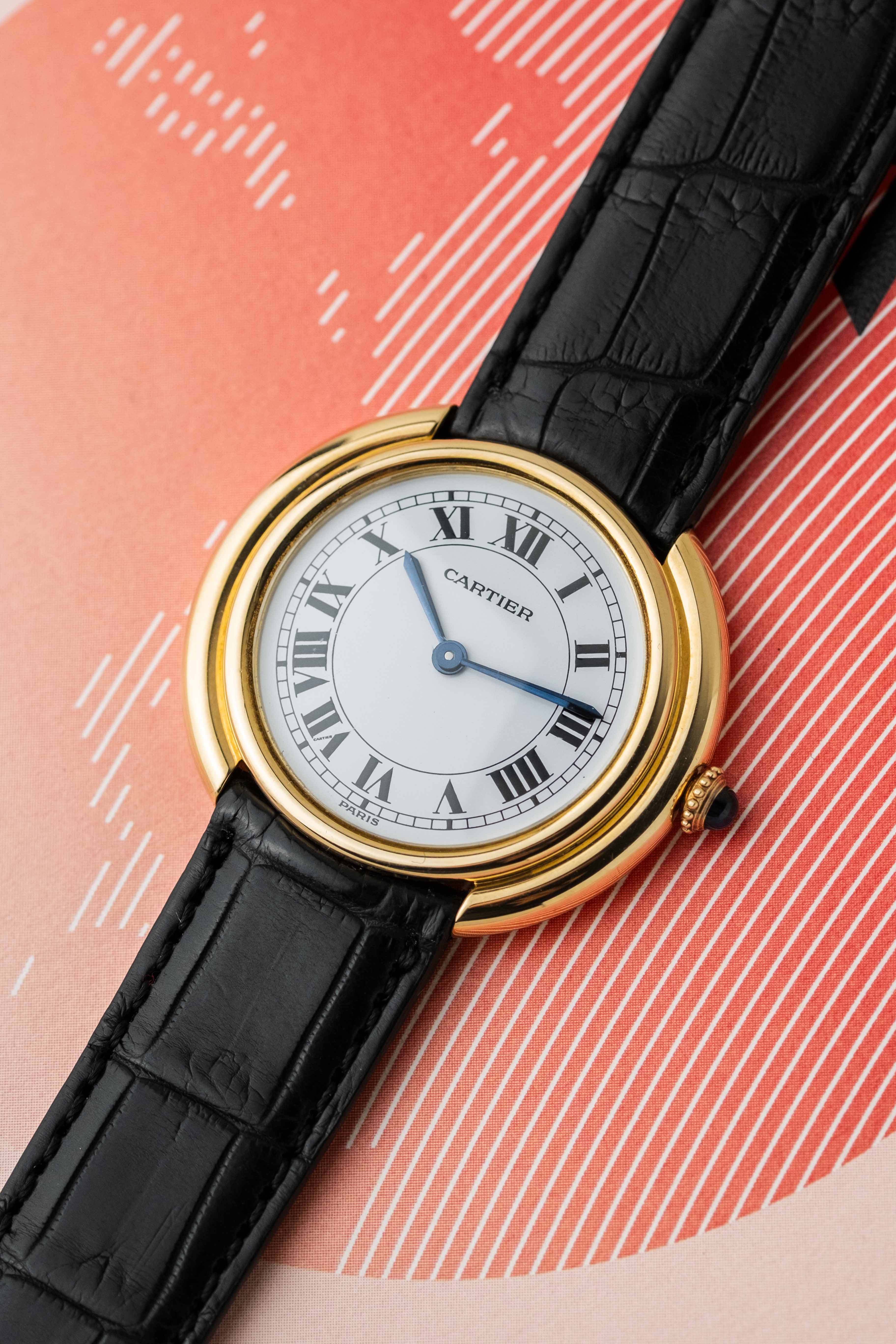 Cartier Vendôme LM Ref. 78090 'Paris' Dial 1970s