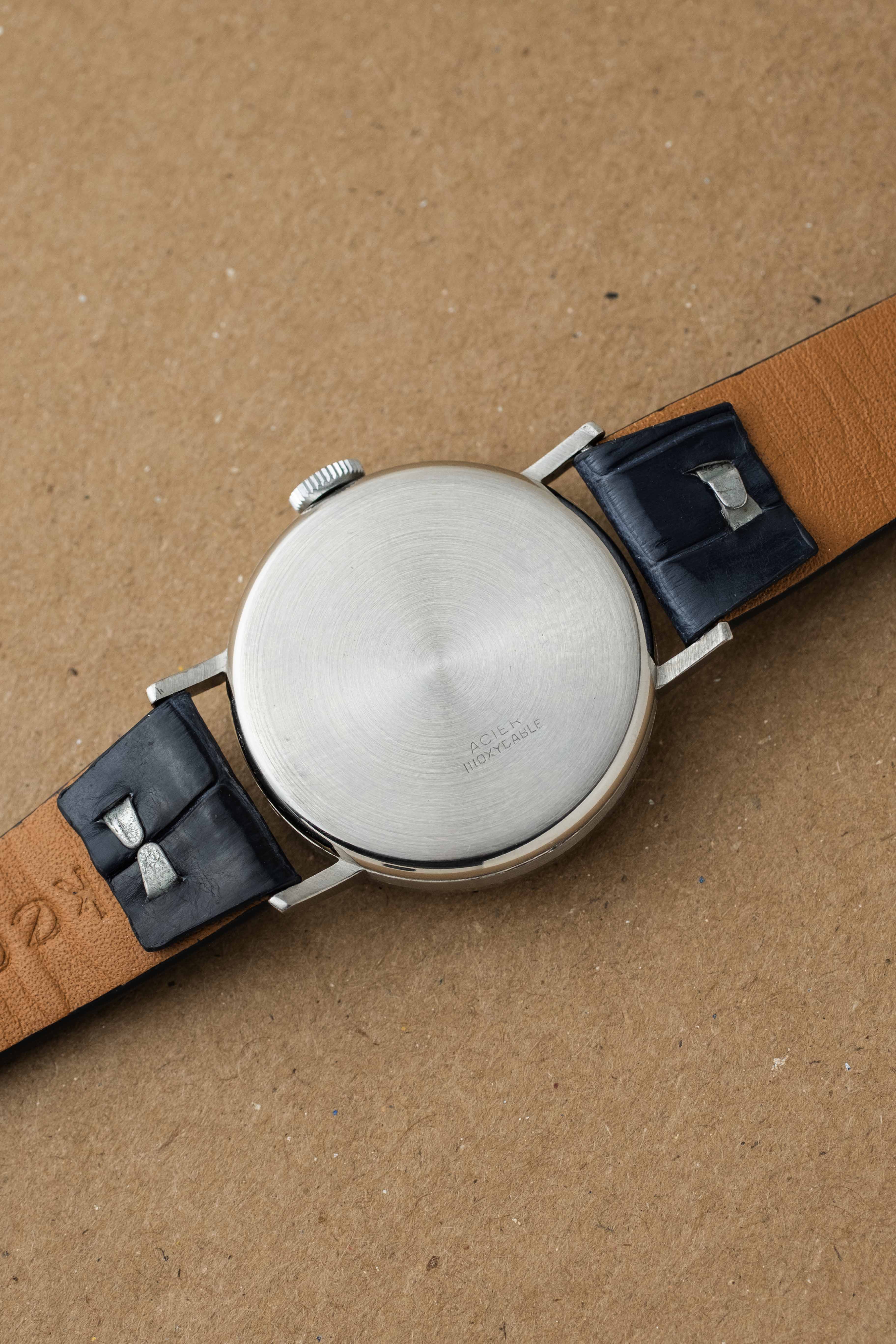 Cortébert Art Deco Dress Watch 'Sector' Dial 1940s