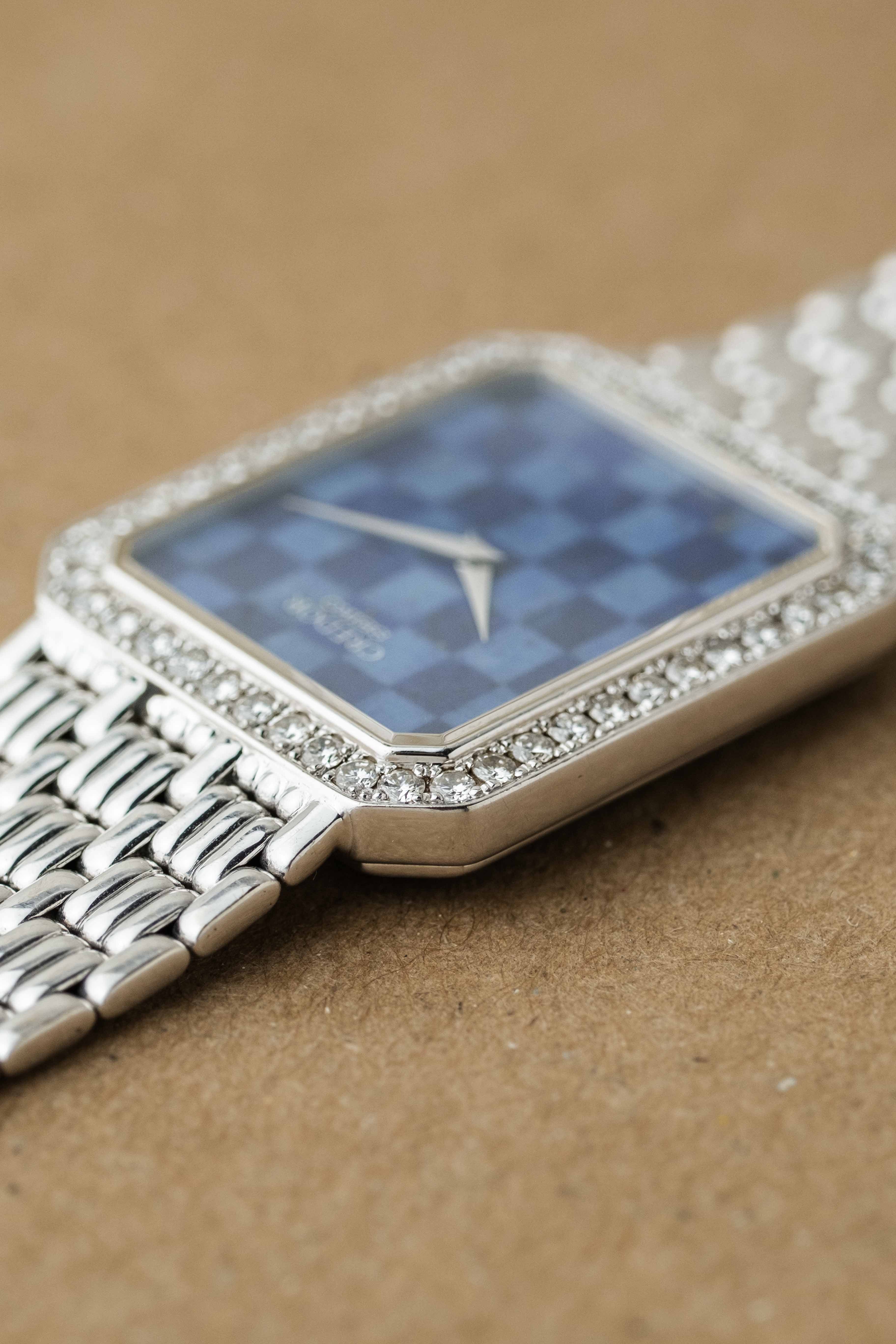 Credor Ref. 2F70-6220 'Lapis Checkerboard' Dial 1991