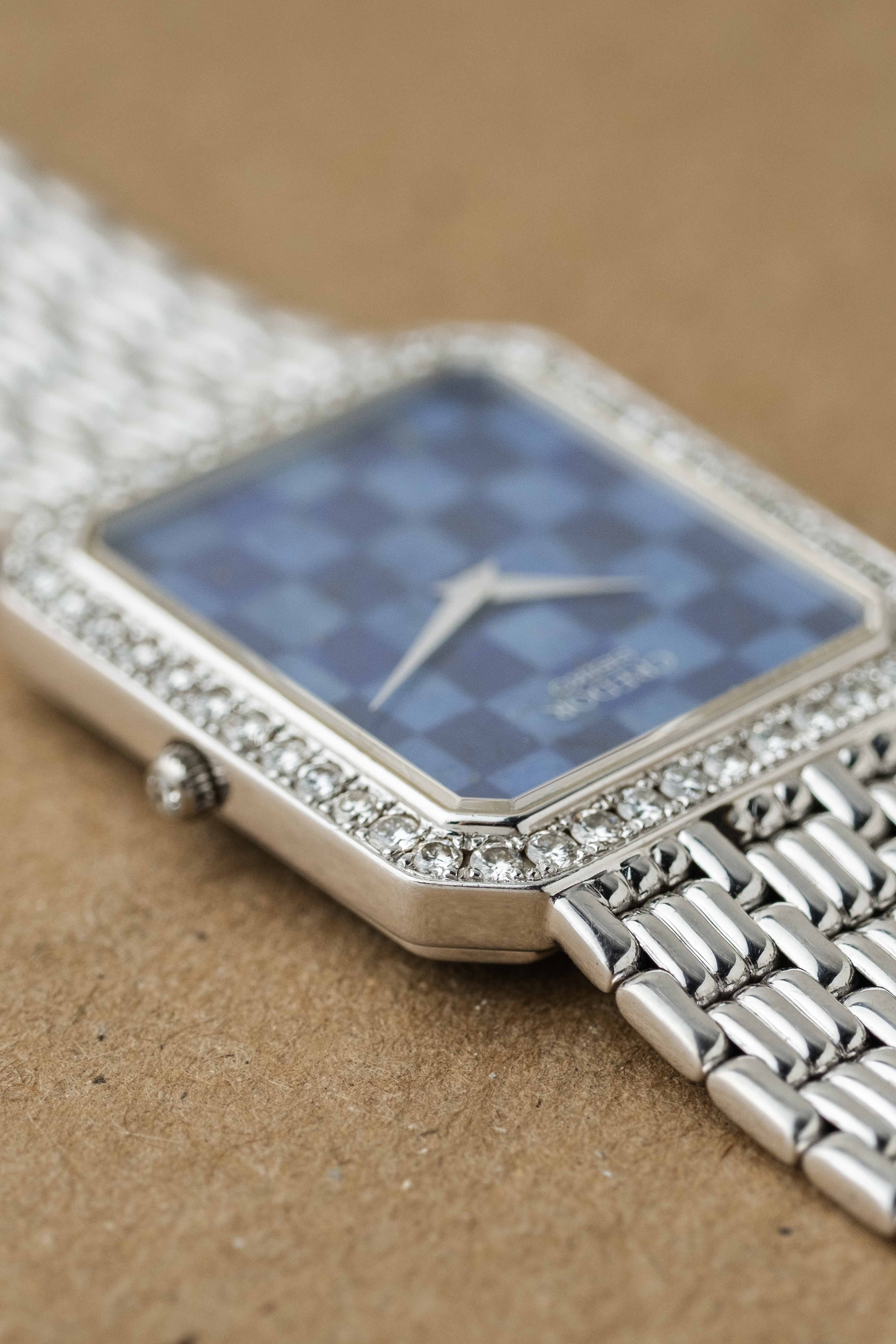 Credor Ref. 2F70-6220 'Lapis Checkerboard' Dial 1991