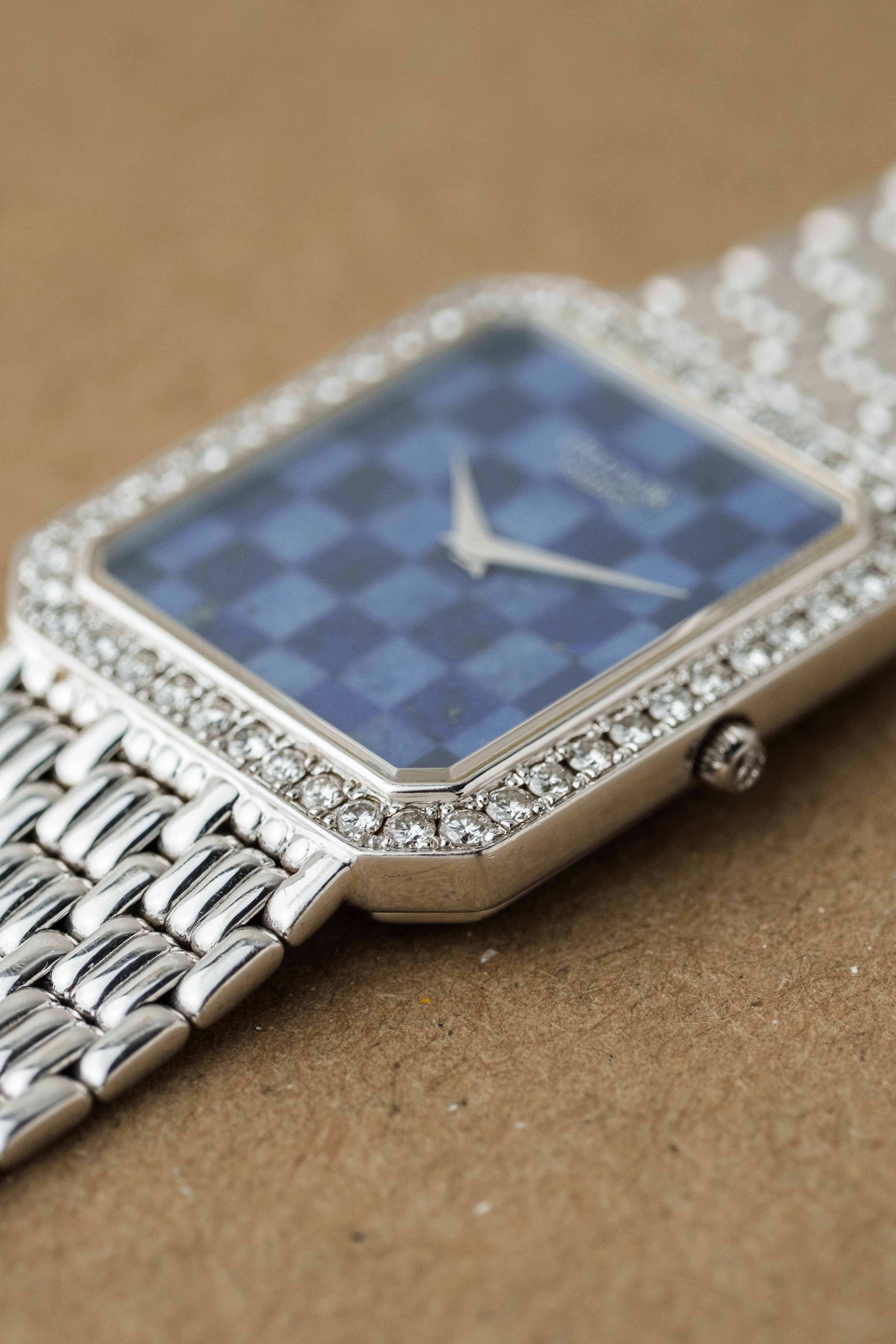 Credor Ref. 2F70-6220 'Lapis Checkerboard' Dial 1991