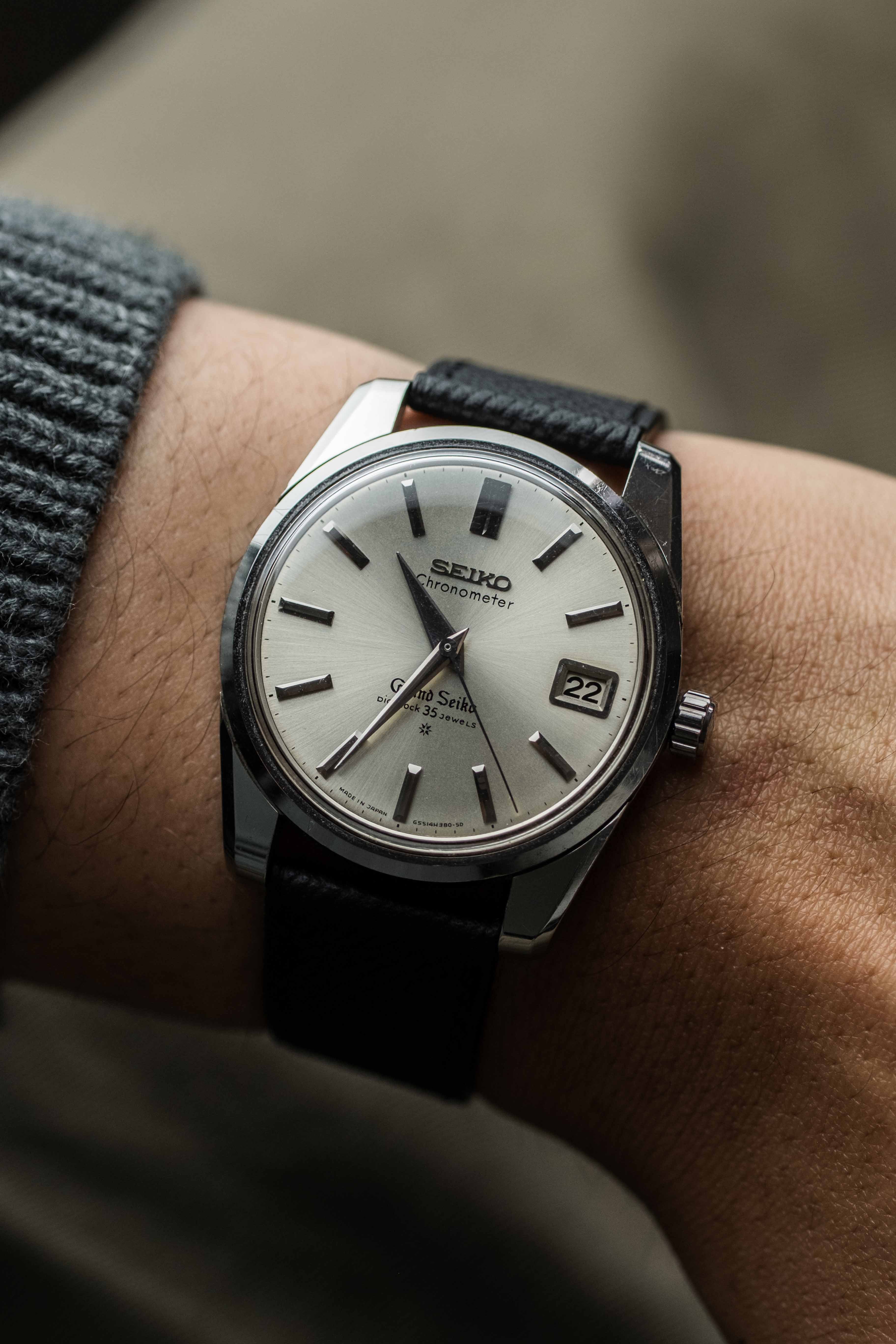 Grand Seiko Self-Dater Ref. 57GS/43999 'SD' Dial 1963 w/ Box & Service Papers