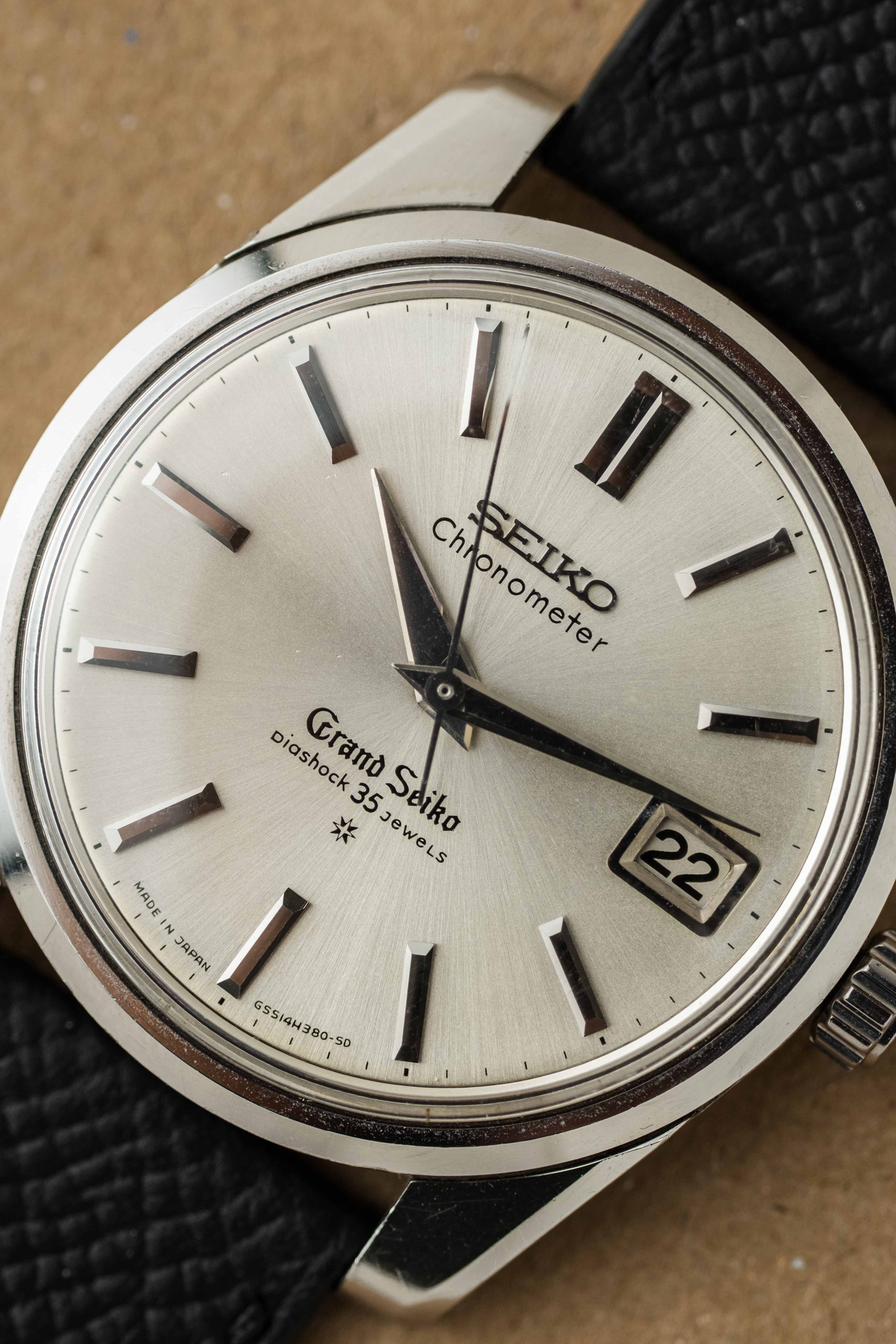 Grand Seiko Self-Dater Ref. 57GS/43999 'SD' Dial 1963 w/ Box & Service Papers