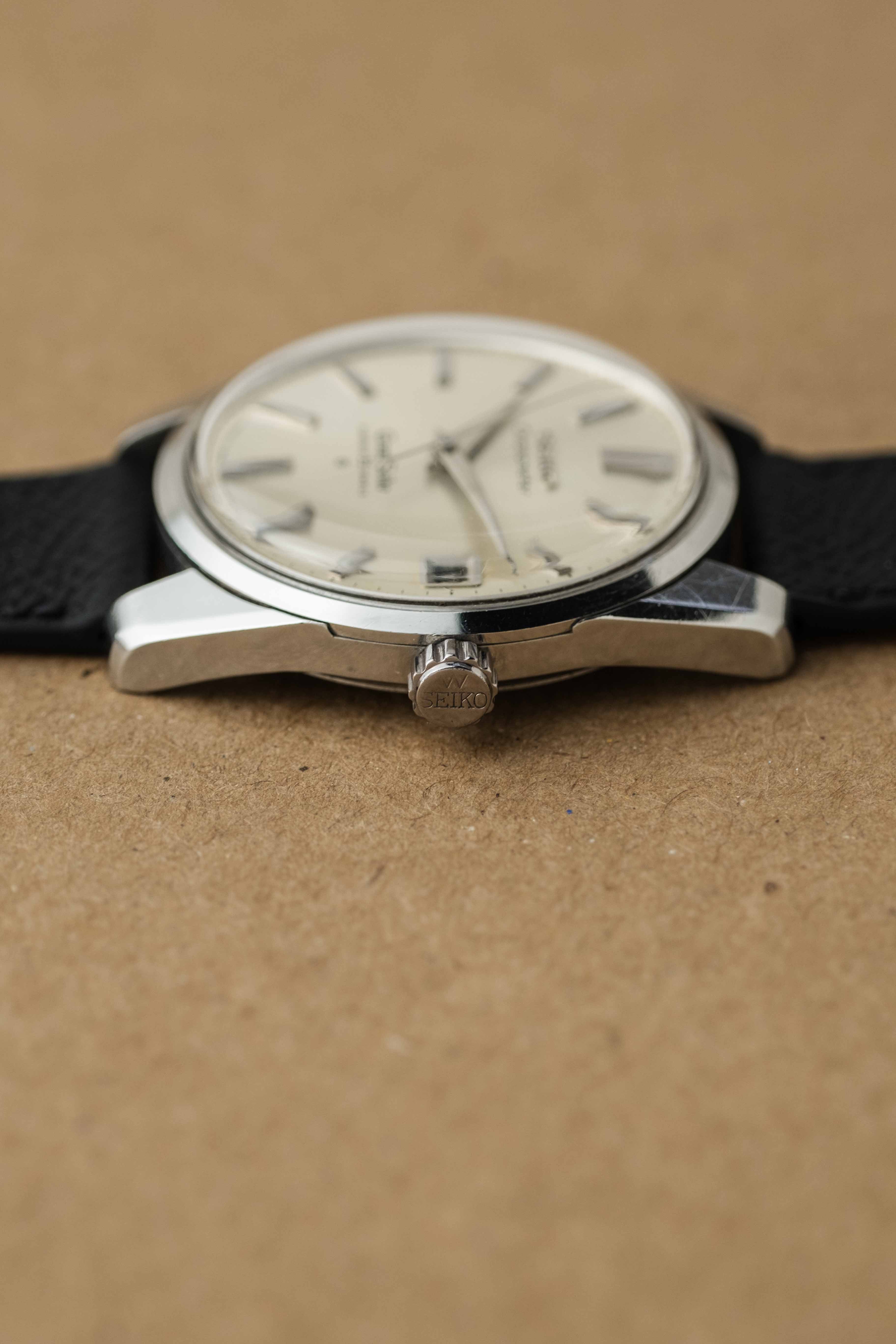 Grand Seiko Self-Dater Ref. 57GS/43999 'SD' Dial 1963 w/ Box & Service Papers