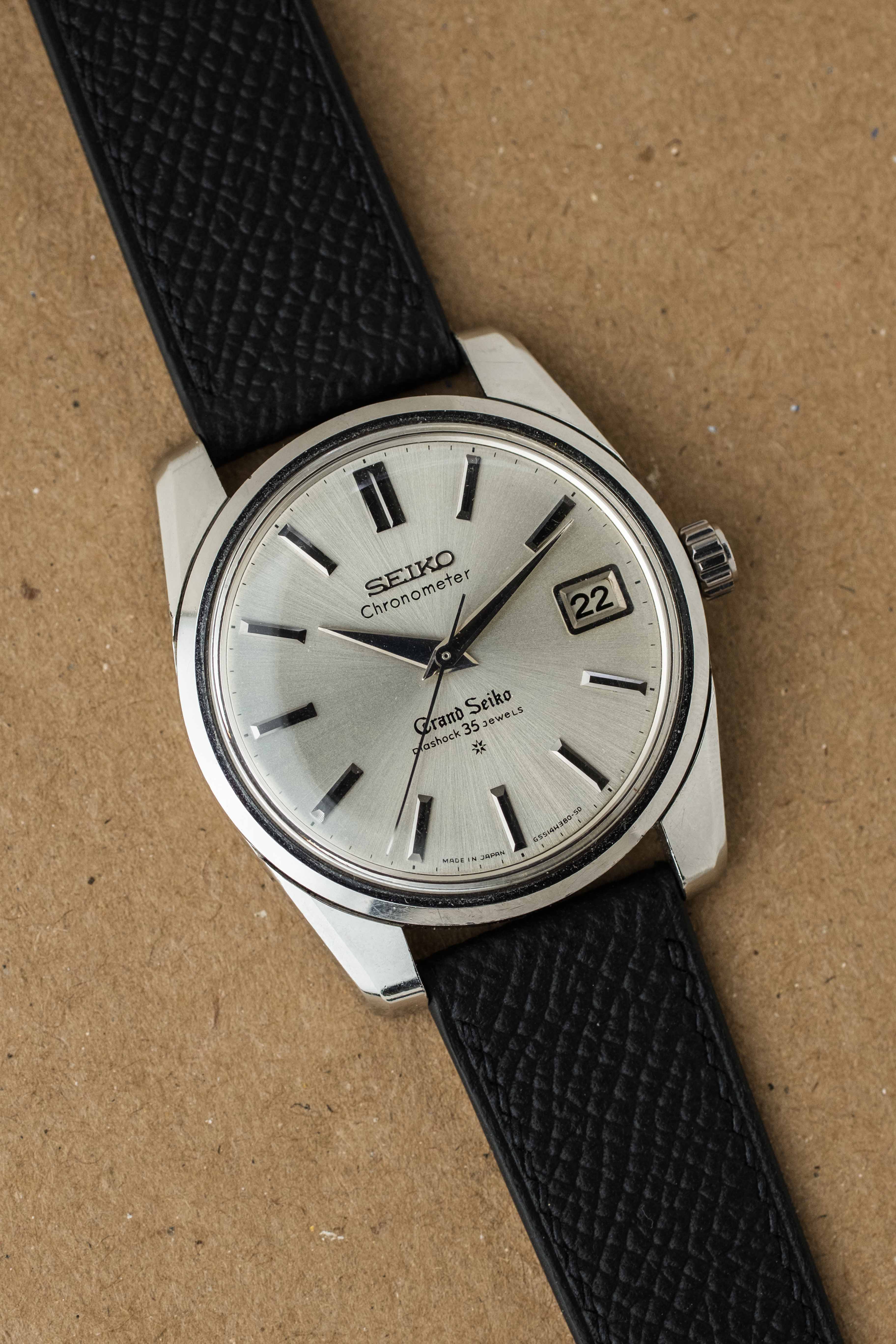 Grand Seiko Self-Dater Ref. 57GS/43999 'SD' Dial 1963 w/ Box & Service Papers