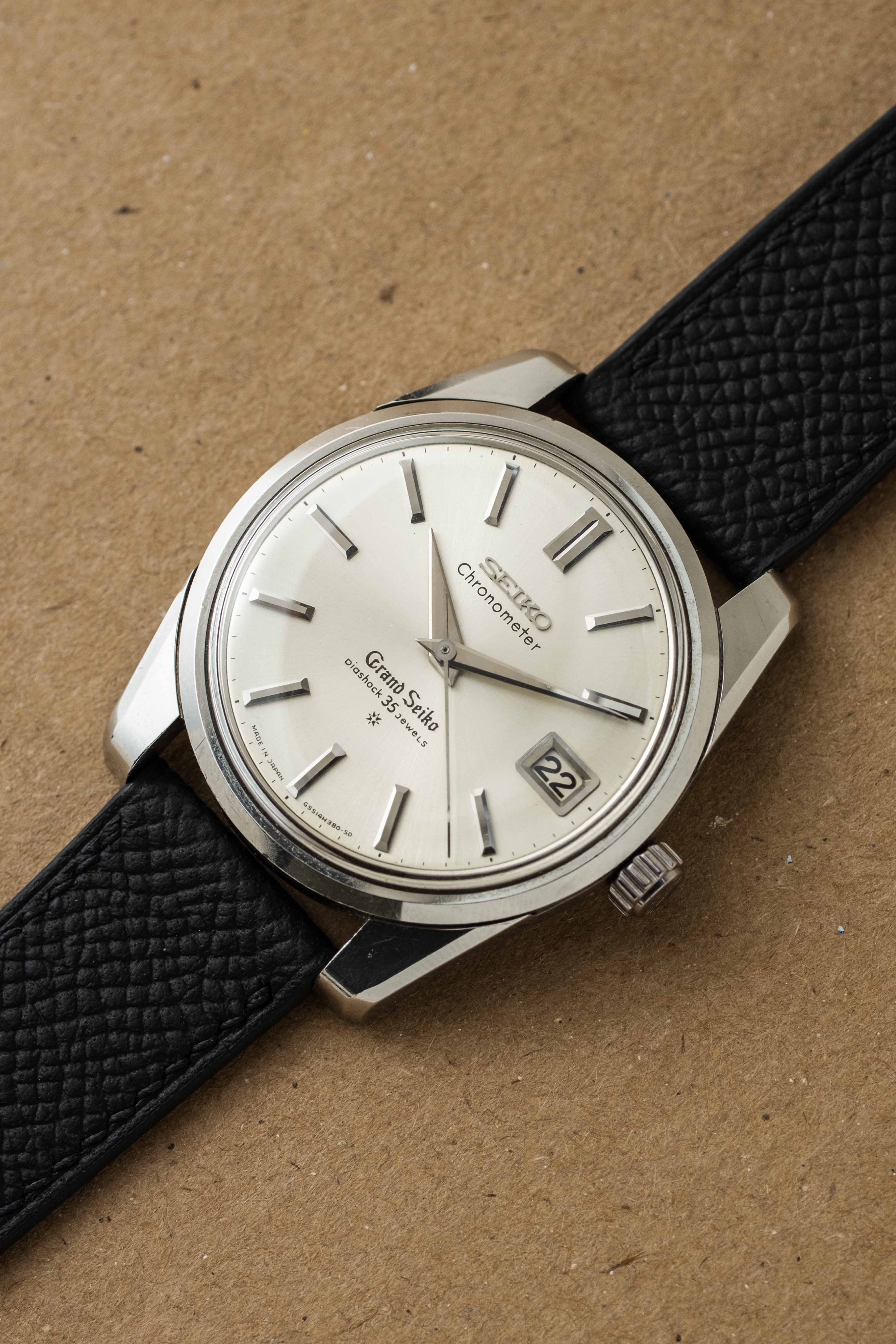 Grand Seiko Self-Dater Ref. 57GS/43999 'SD' Dial 1963 w/ Box & Service Papers