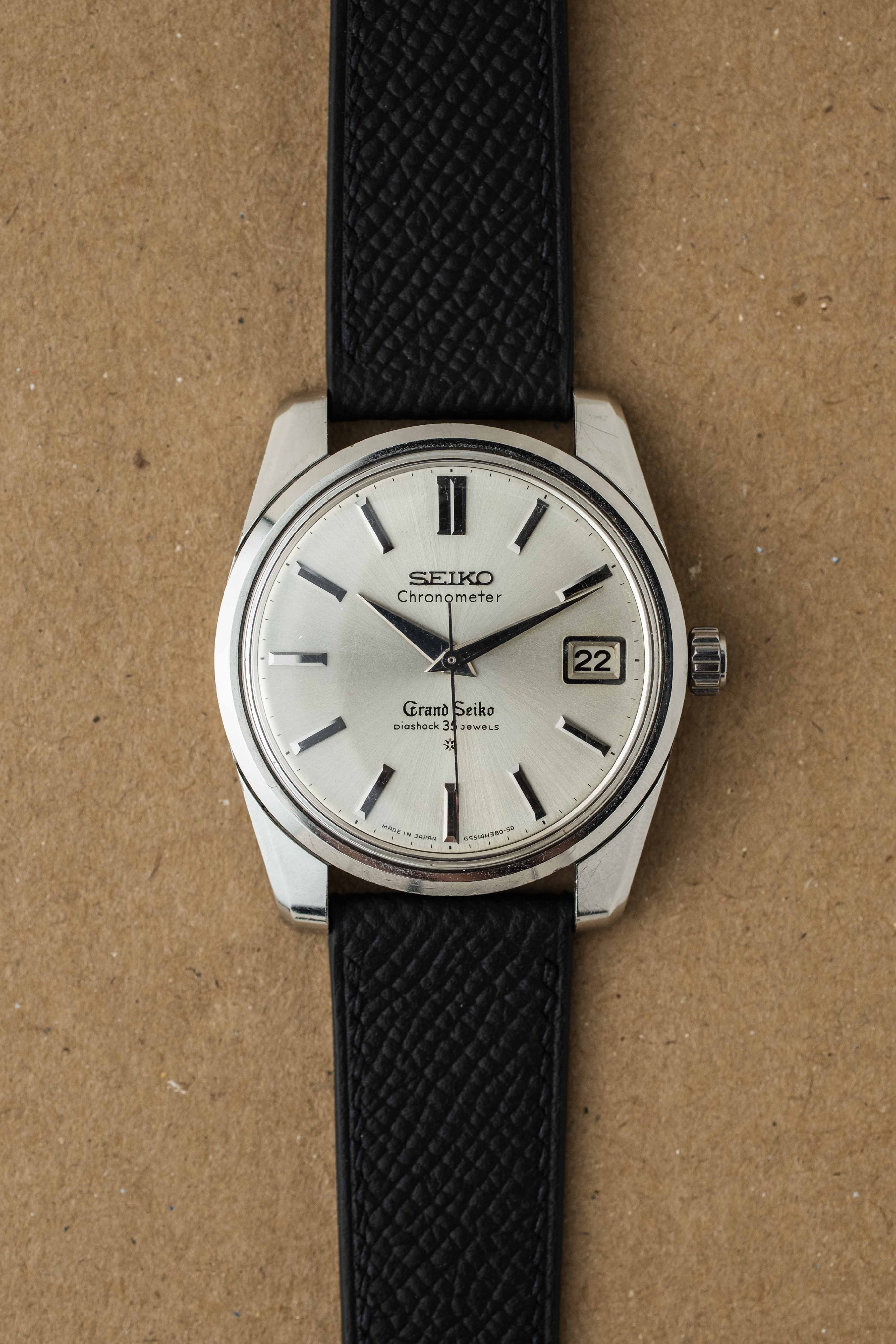 Grand Seiko Self-Dater Ref. 57GS/43999 'SD' Dial 1963 w/ Box & Service Papers