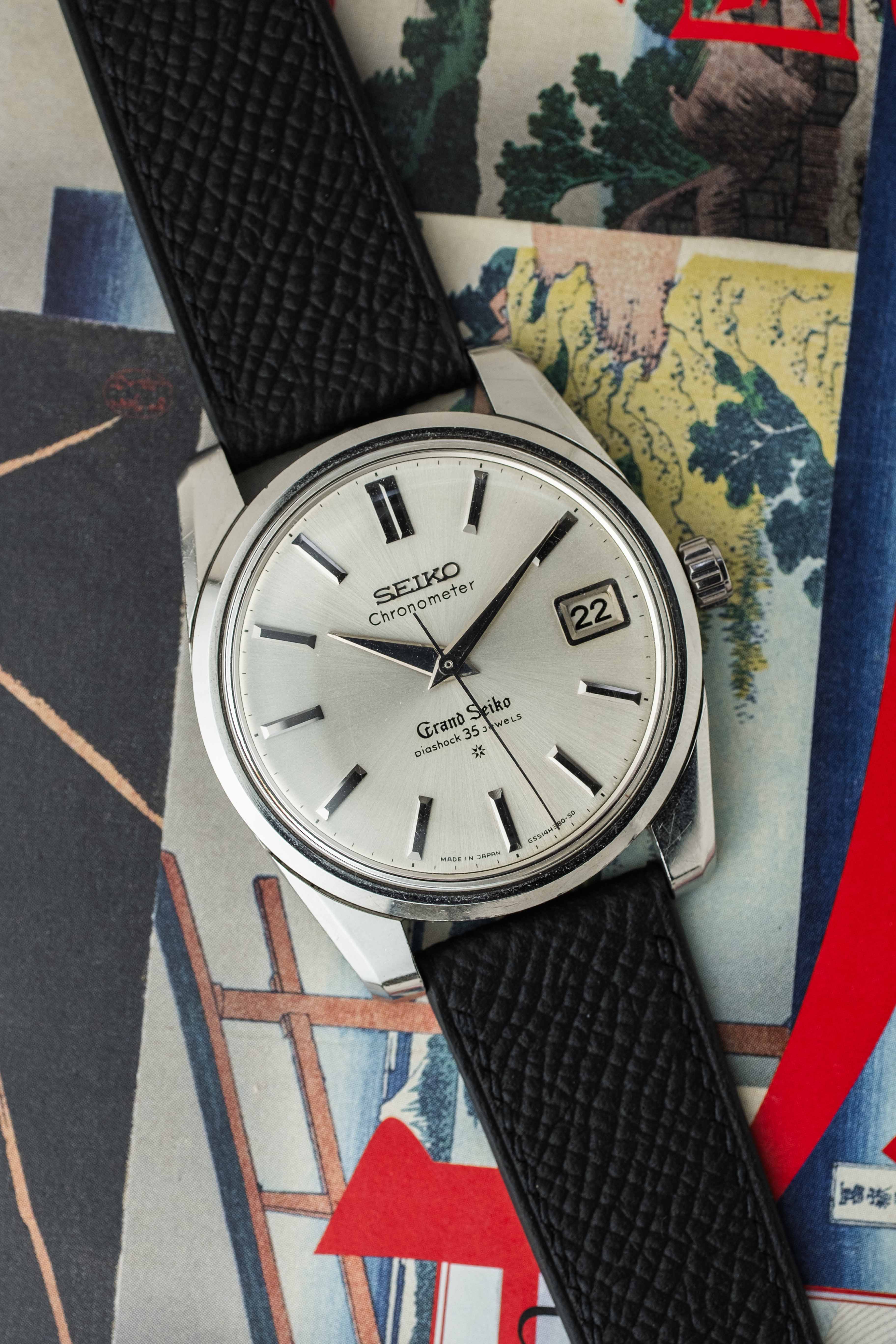 Grand Seiko Self-Dater Ref. 57GS/43999 'SD' Dial 1963 w/ Box & Service Papers