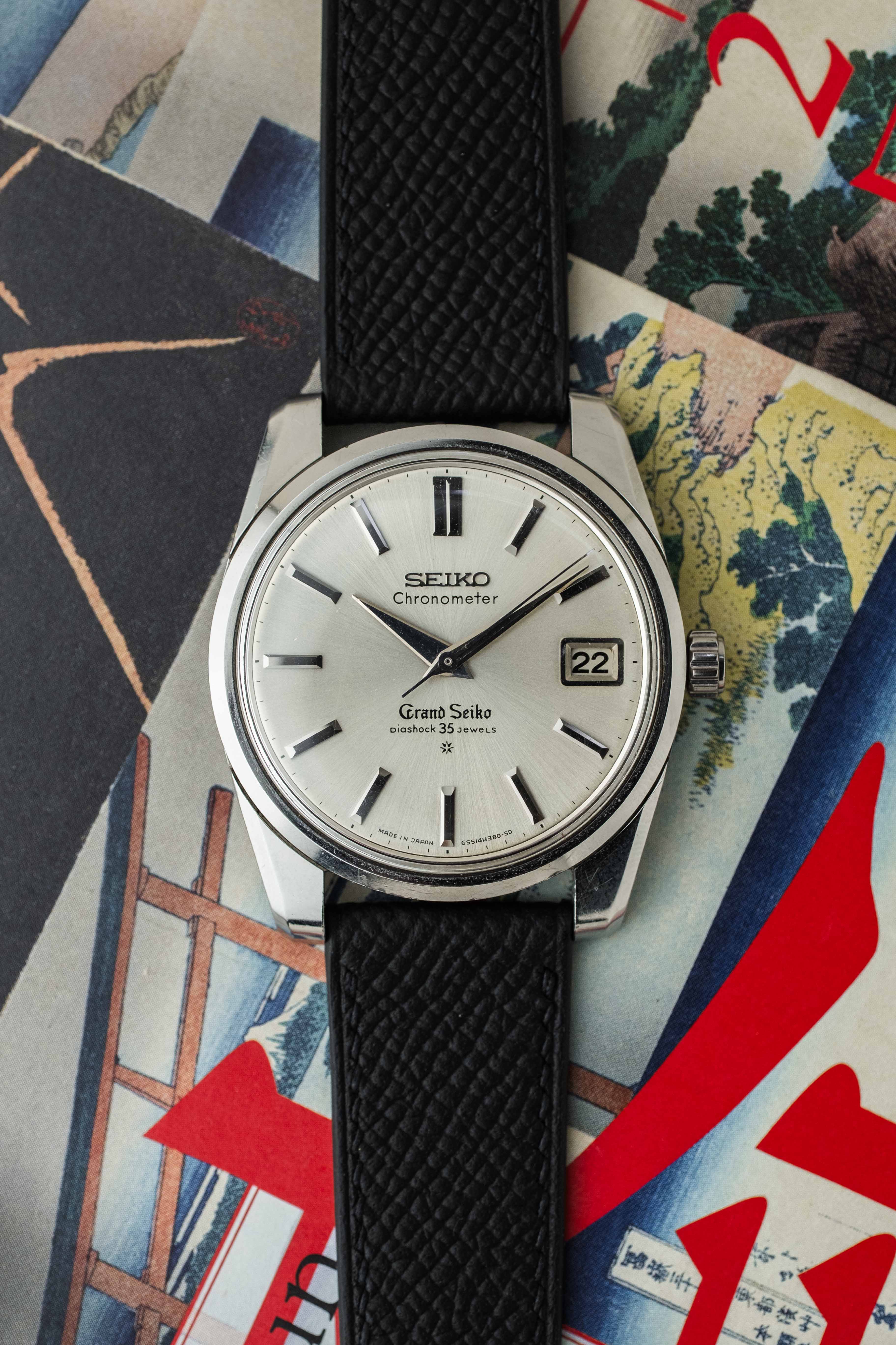Grand Seiko Self-Dater Ref. 57GS/43999 'SD' Dial 1963 w/ Box & Service Papers