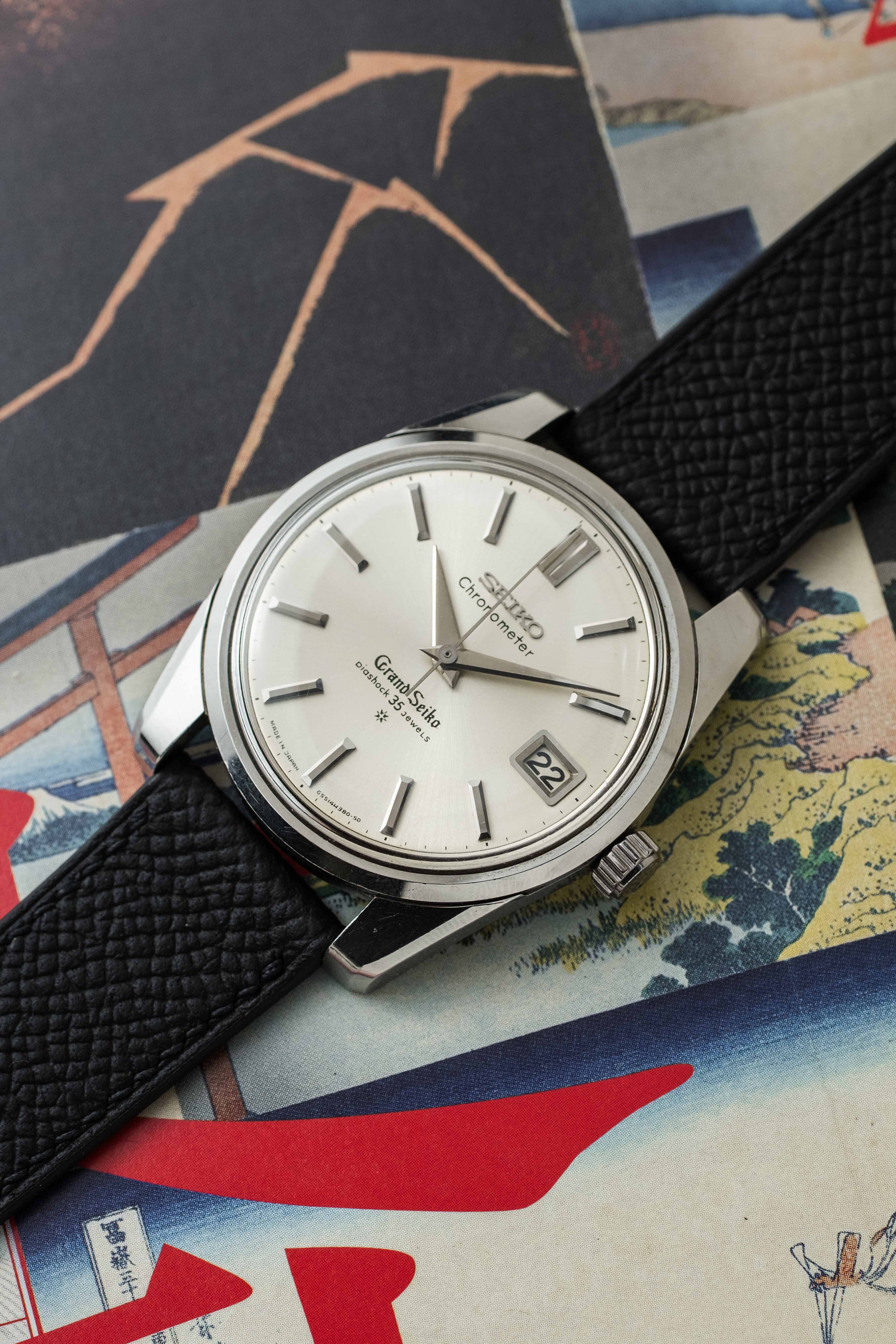 Grand Seiko Self-Dater Ref. 57GS/43999 'SD' Dial 1963 w/ Box & Service Papers