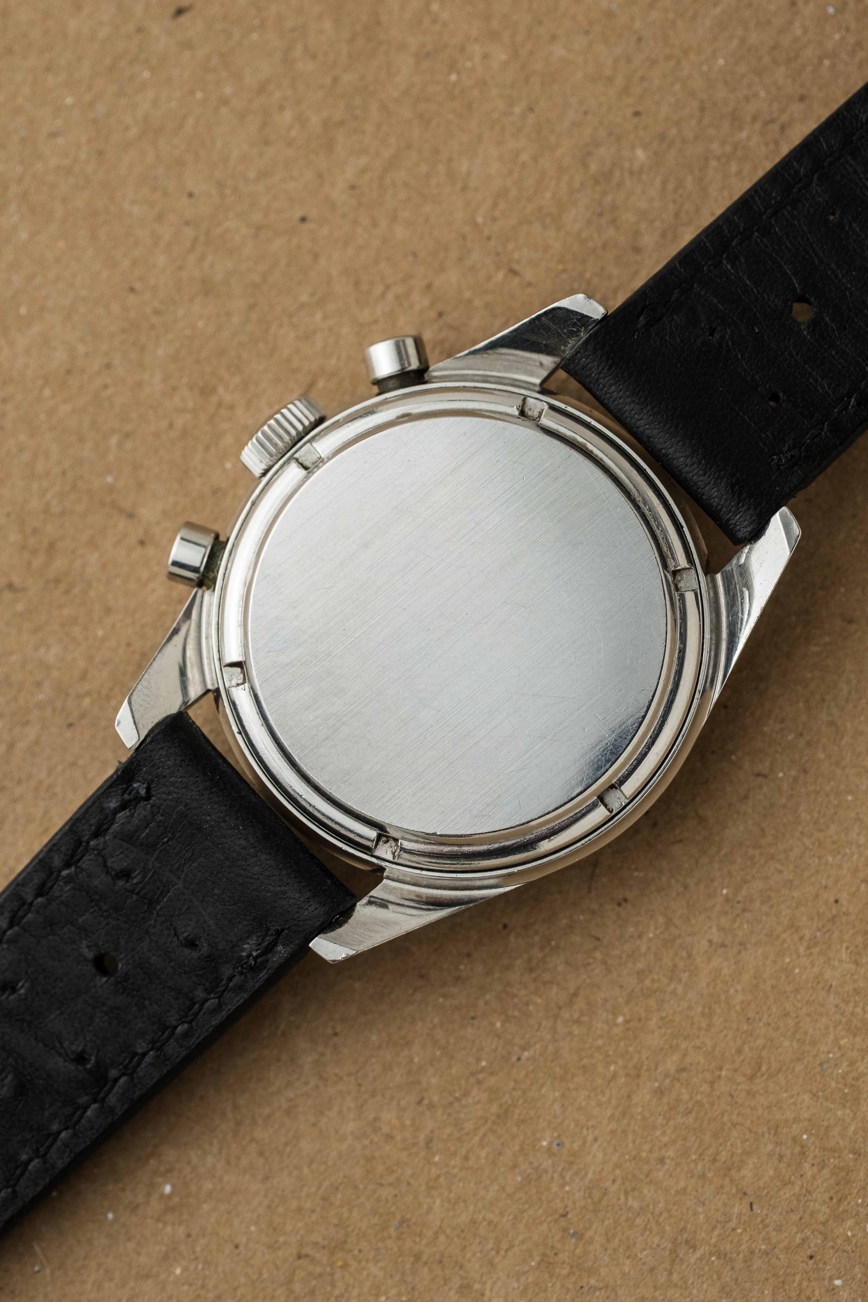 Heuer Carrera, 2nd Execution Ref. 2447N 'Black' Dial 1960s