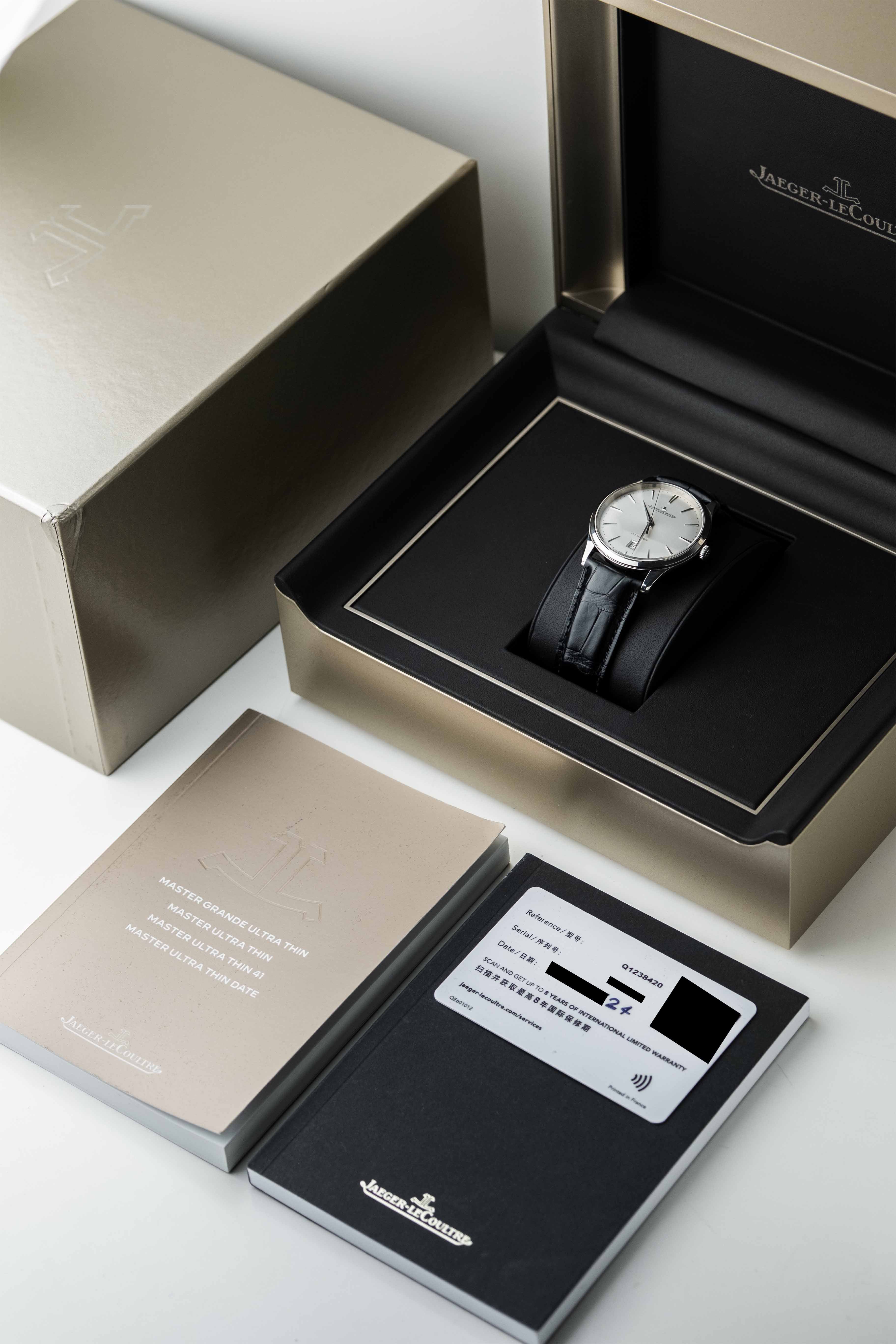 Jaeger-LeCoultre Master Thin Date Ref. Q1238420 2024 w/ Box & Papers