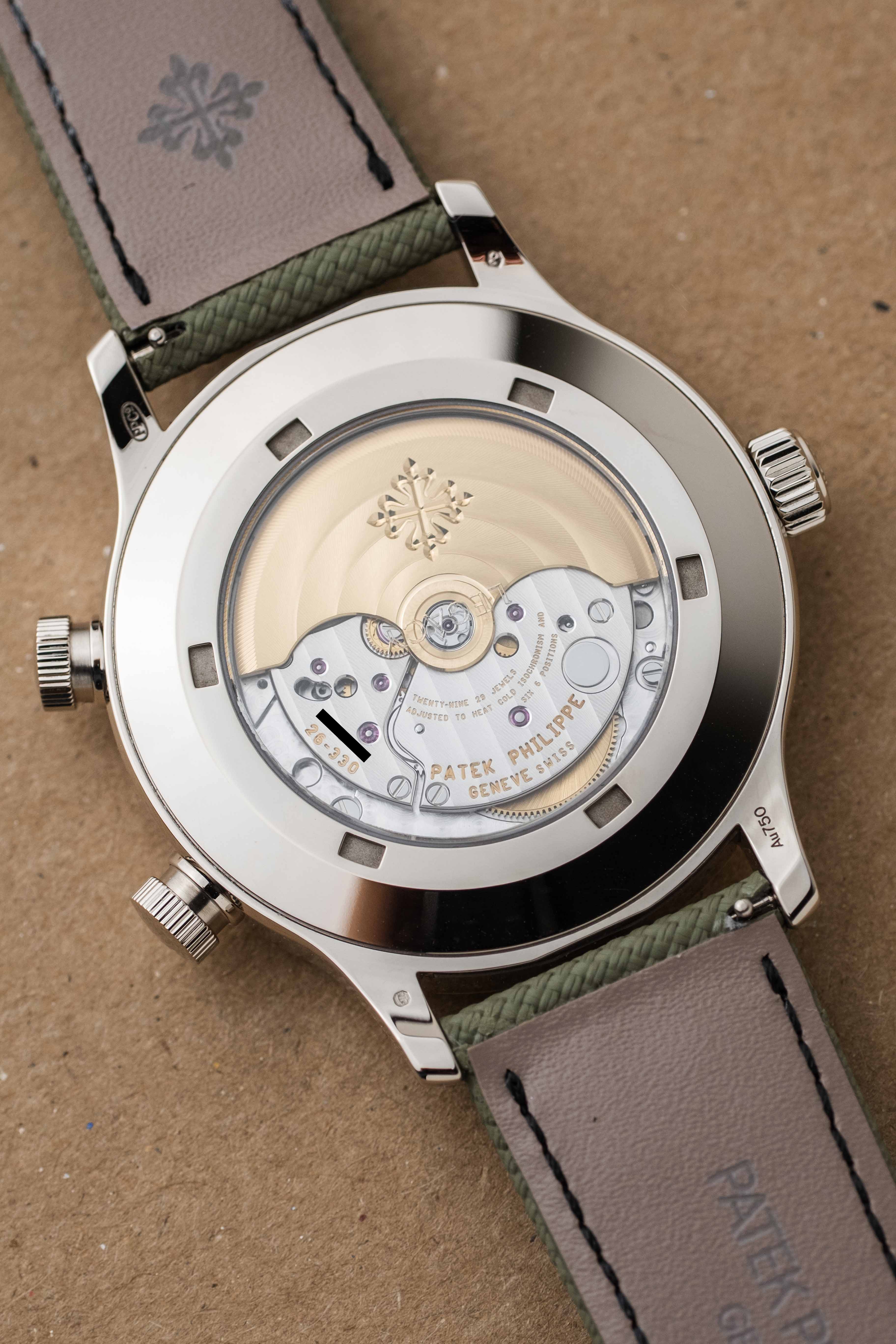 Patek Philippe Calatrava Pilot Travel Time Ref. 5524G 'Cream' Dial 2026 w/ Box & Papers
